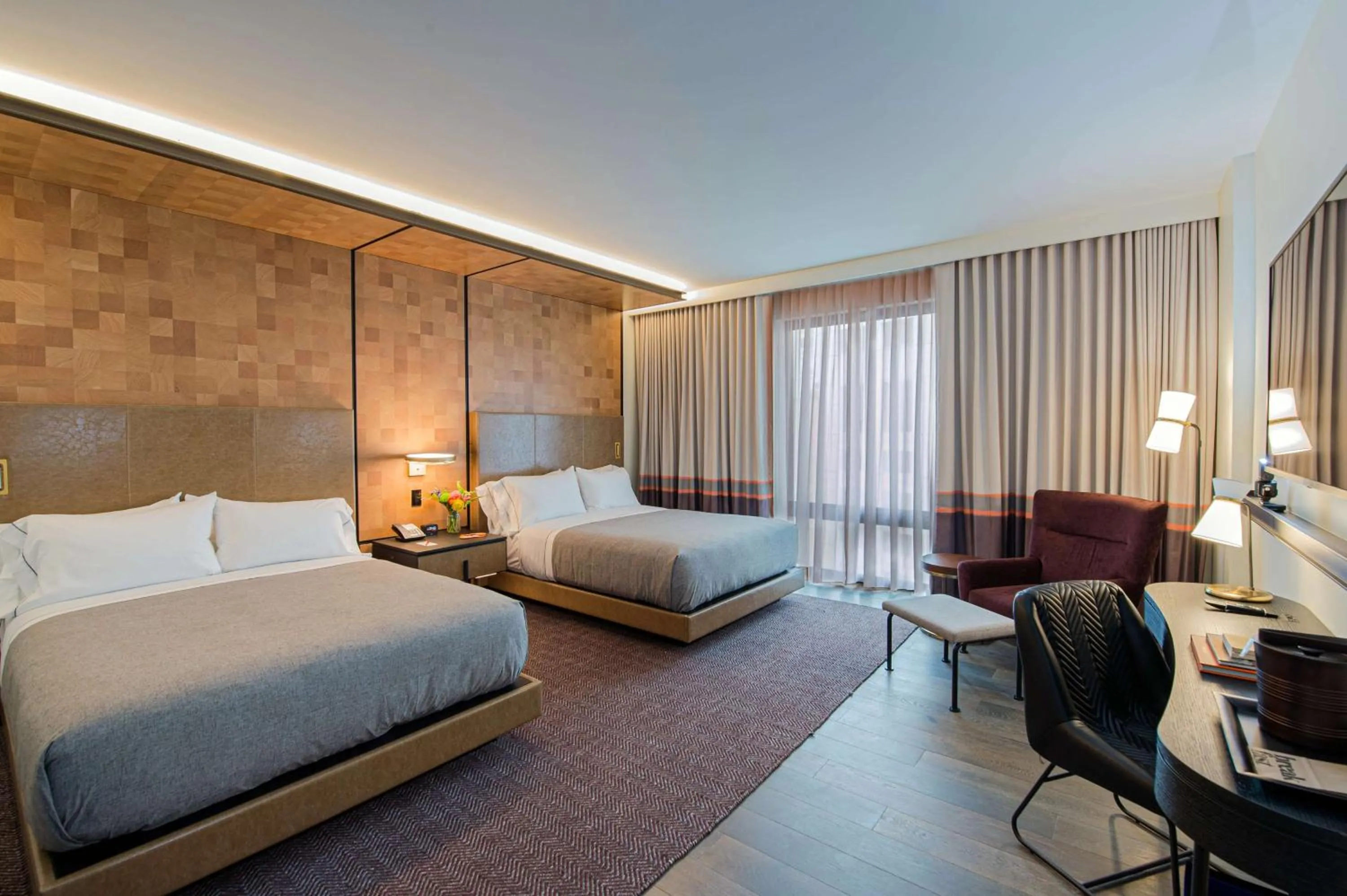 Bedroom, Bed in Canopy By Hilton Jersey City Arts District