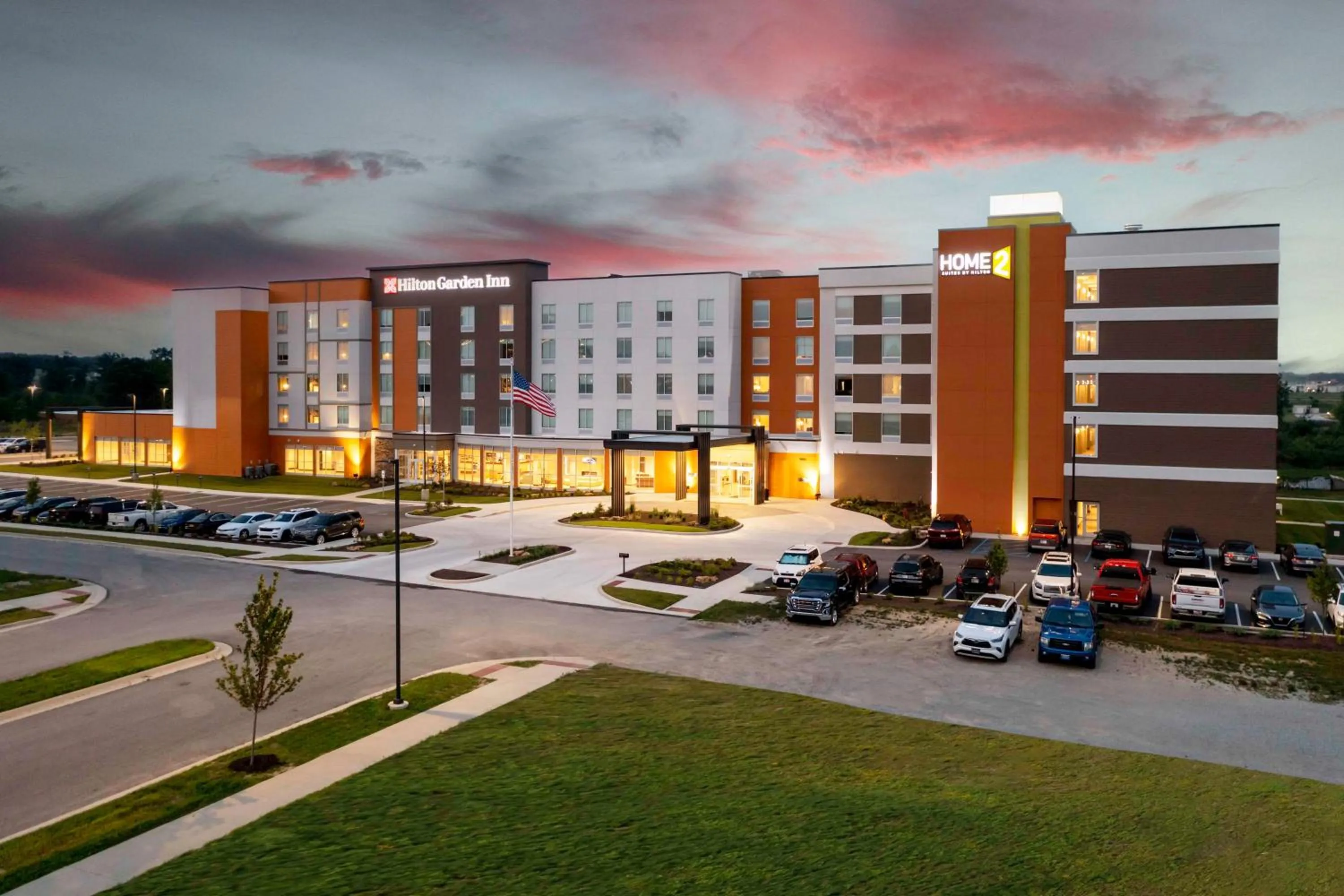 Property building in Home2 Suites By Hilton Fort Wayne North