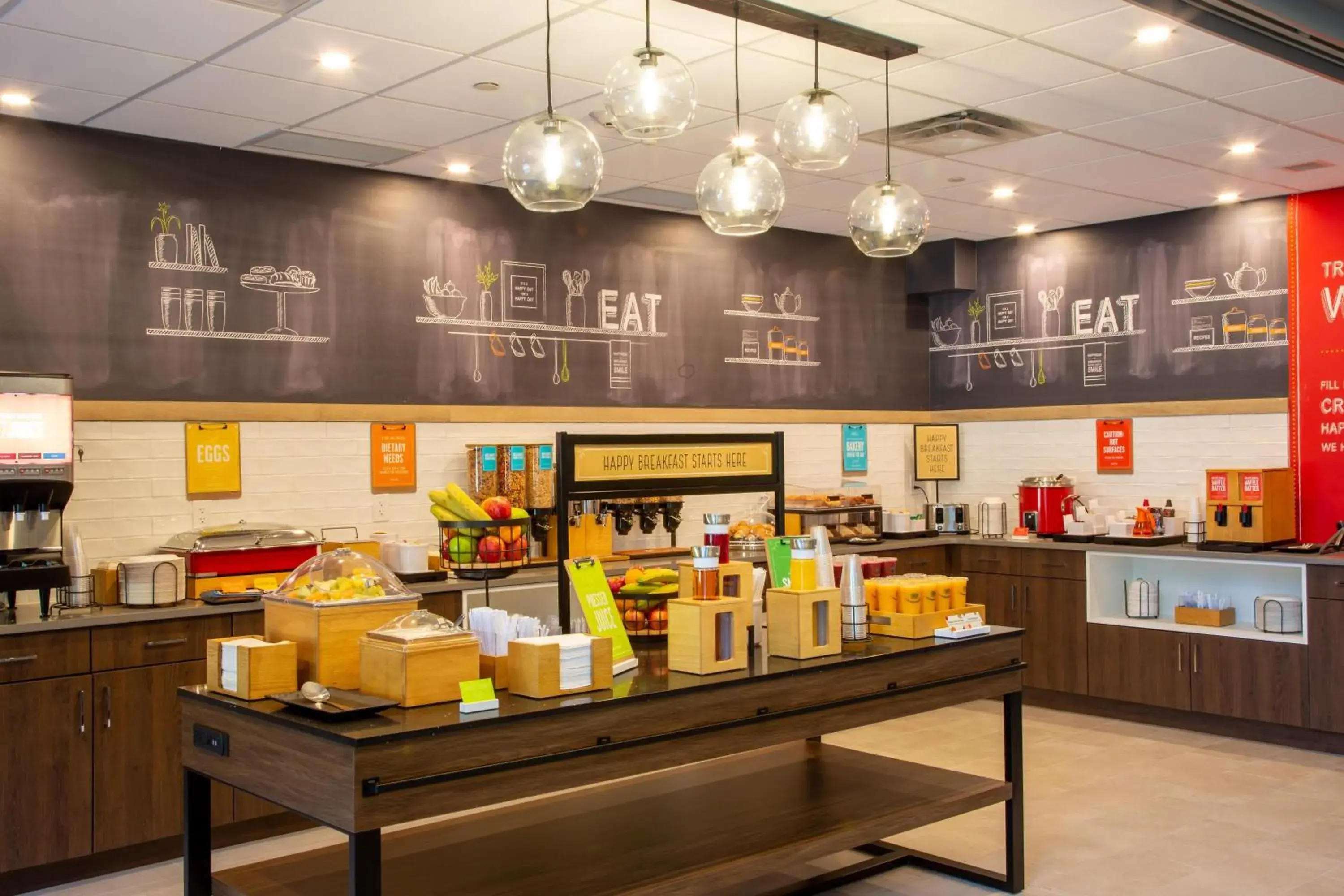 Breakfast in Hampton Inn & Suites Edmonton St. Albert, Ab Breakfast in Hampton Inn & Suites Edmonton St. Albert, Ab