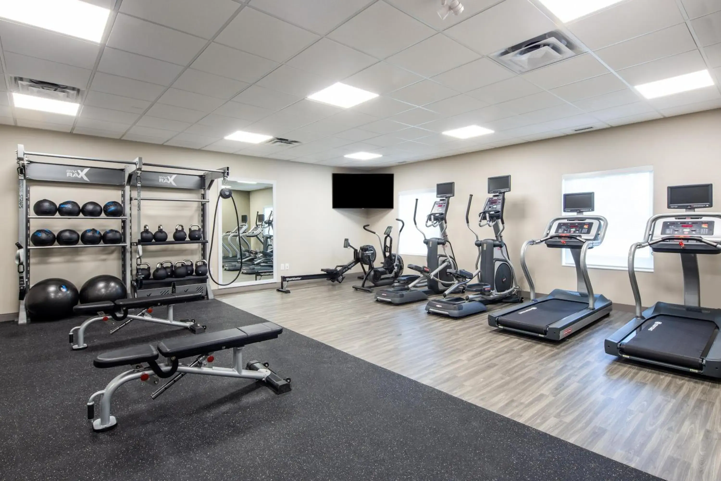 Fitness centre/facilities in Hampton Inn & Suites Edmonton St. Albert, Ab Fitness centre/facilities in Hampton Inn & Suites Edmonton St. Albert, Ab