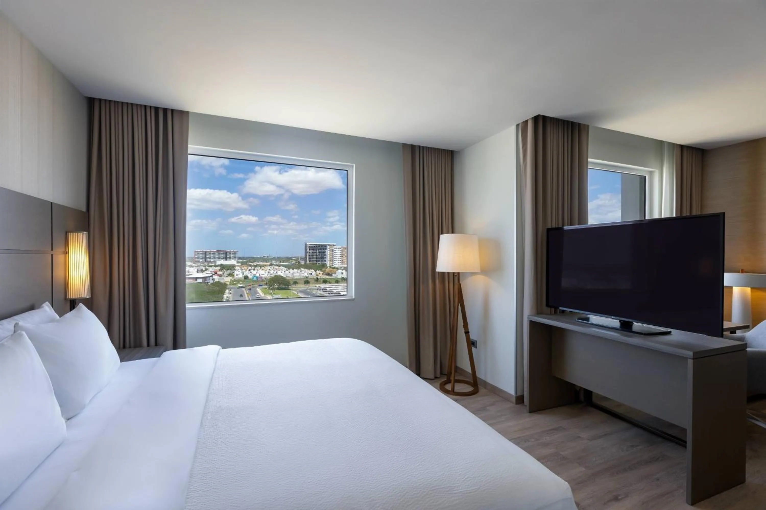 Bedroom, Bed in Residence Inn by Marriott Merida