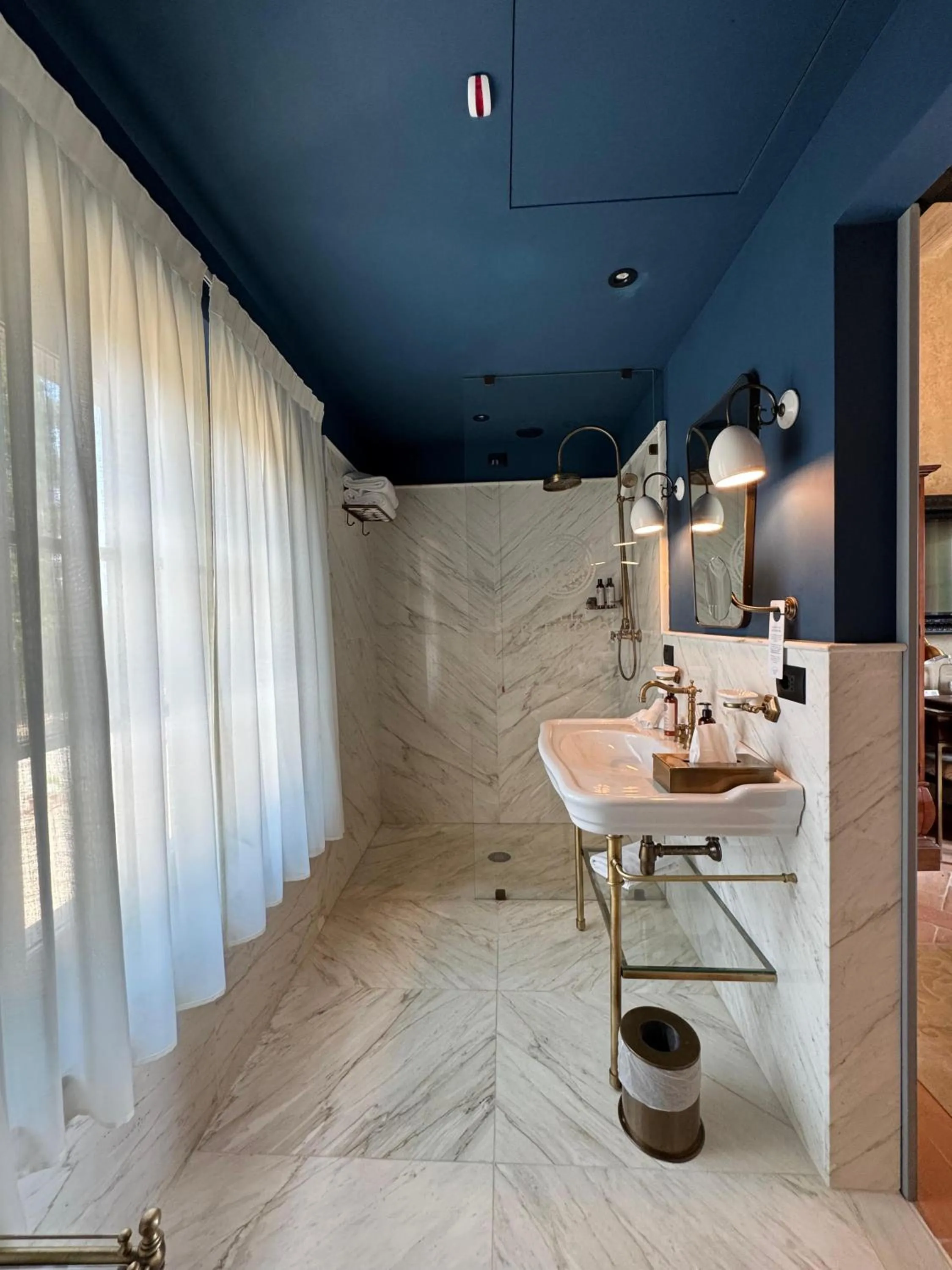 Bathroom in Villa Petriolo - Small Luxury Hotels of the World