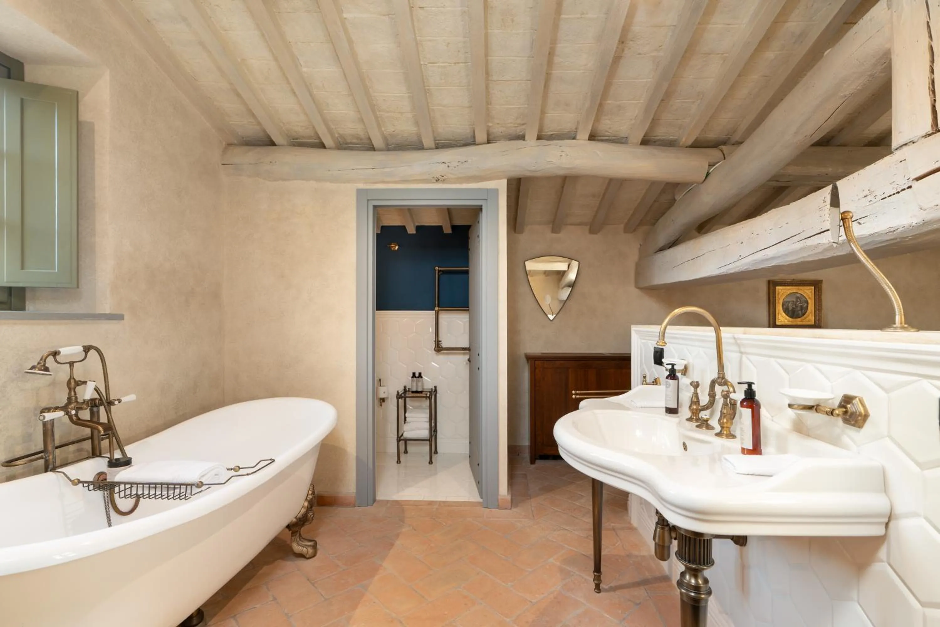 Bathroom in Villa Petriolo - Small Luxury Hotels of the World