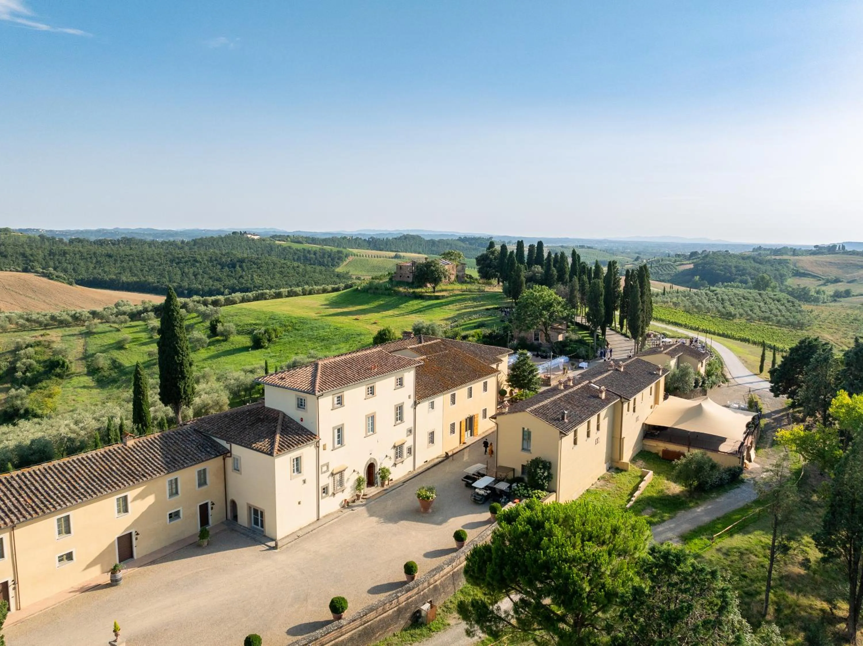 Property building in Villa Petriolo - Small Luxury Hotels of the World