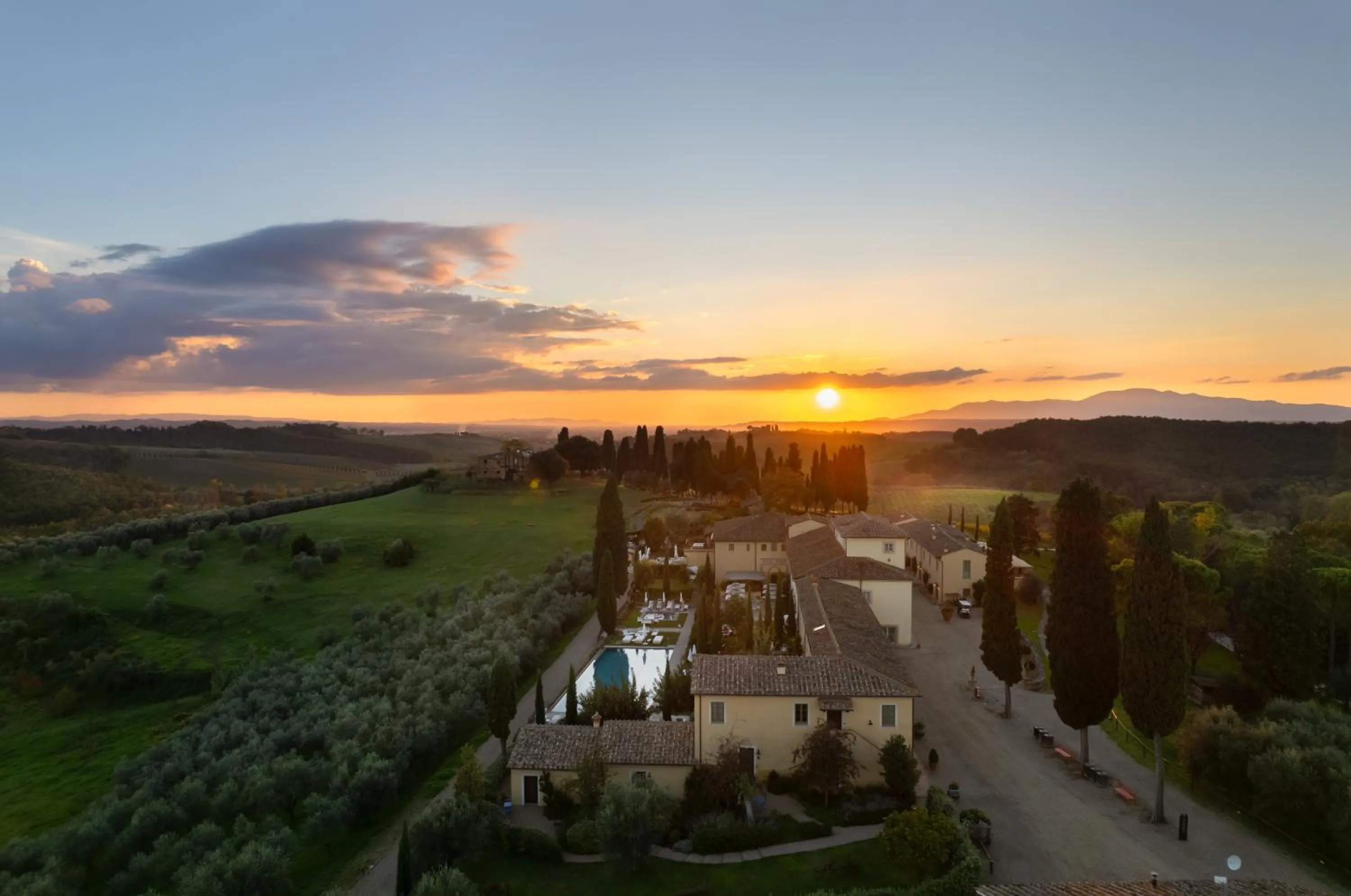 Natural landscape in Villa Petriolo - Small Luxury Hotels of the World