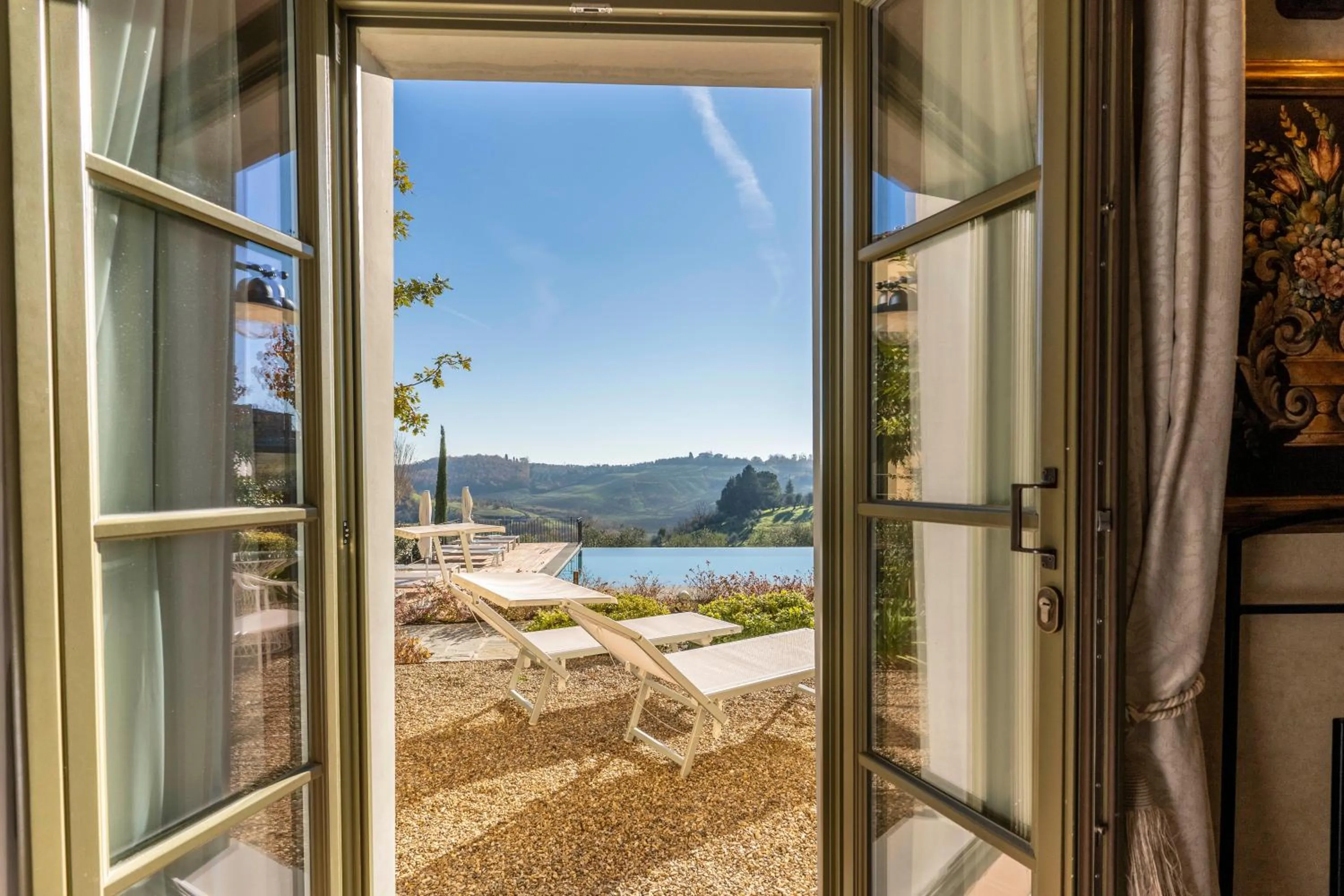 Natural landscape in Villa Petriolo - Small Luxury Hotels of the World