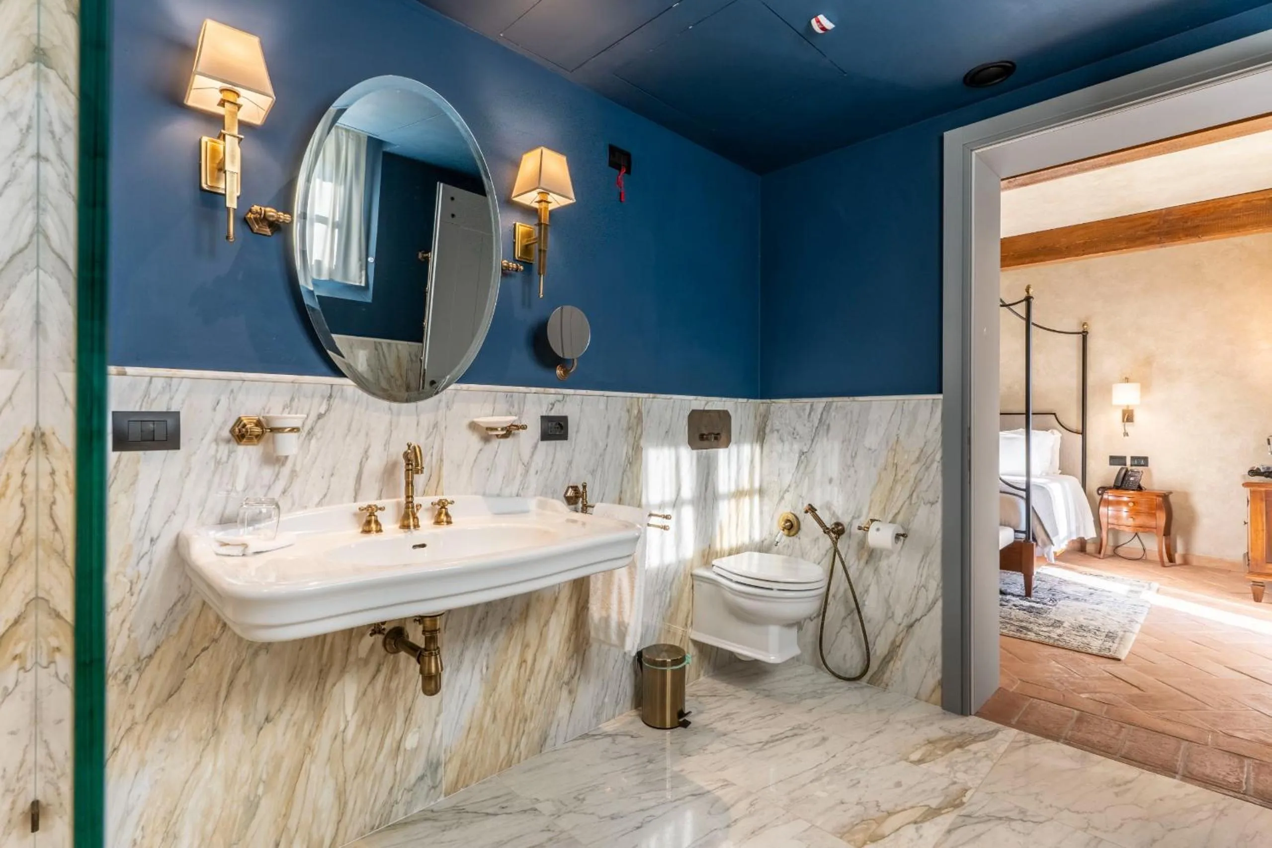 Toilet in Villa Petriolo - Small Luxury Hotels of the World