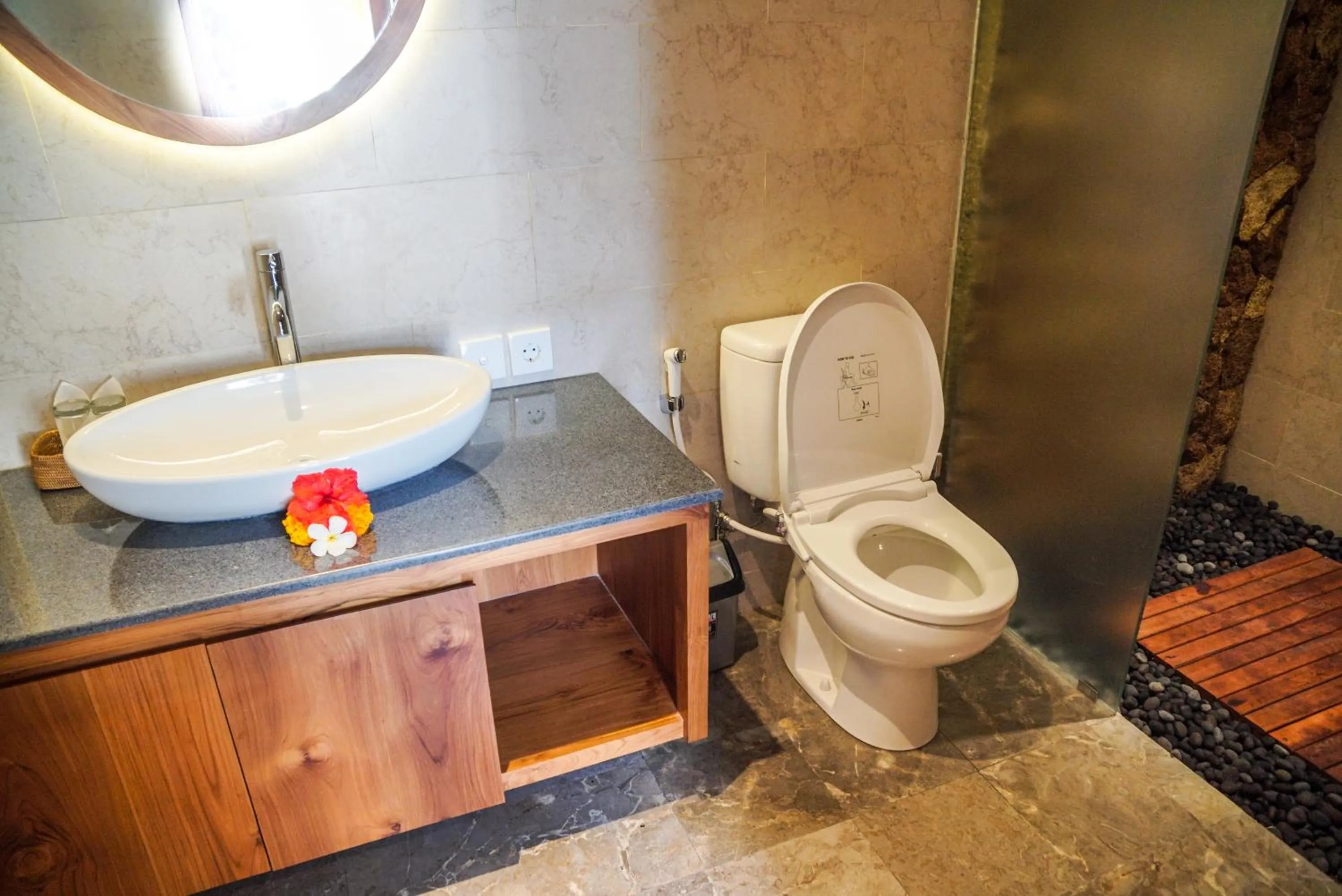 Toilet in Bisma Terrace Suite Ubud