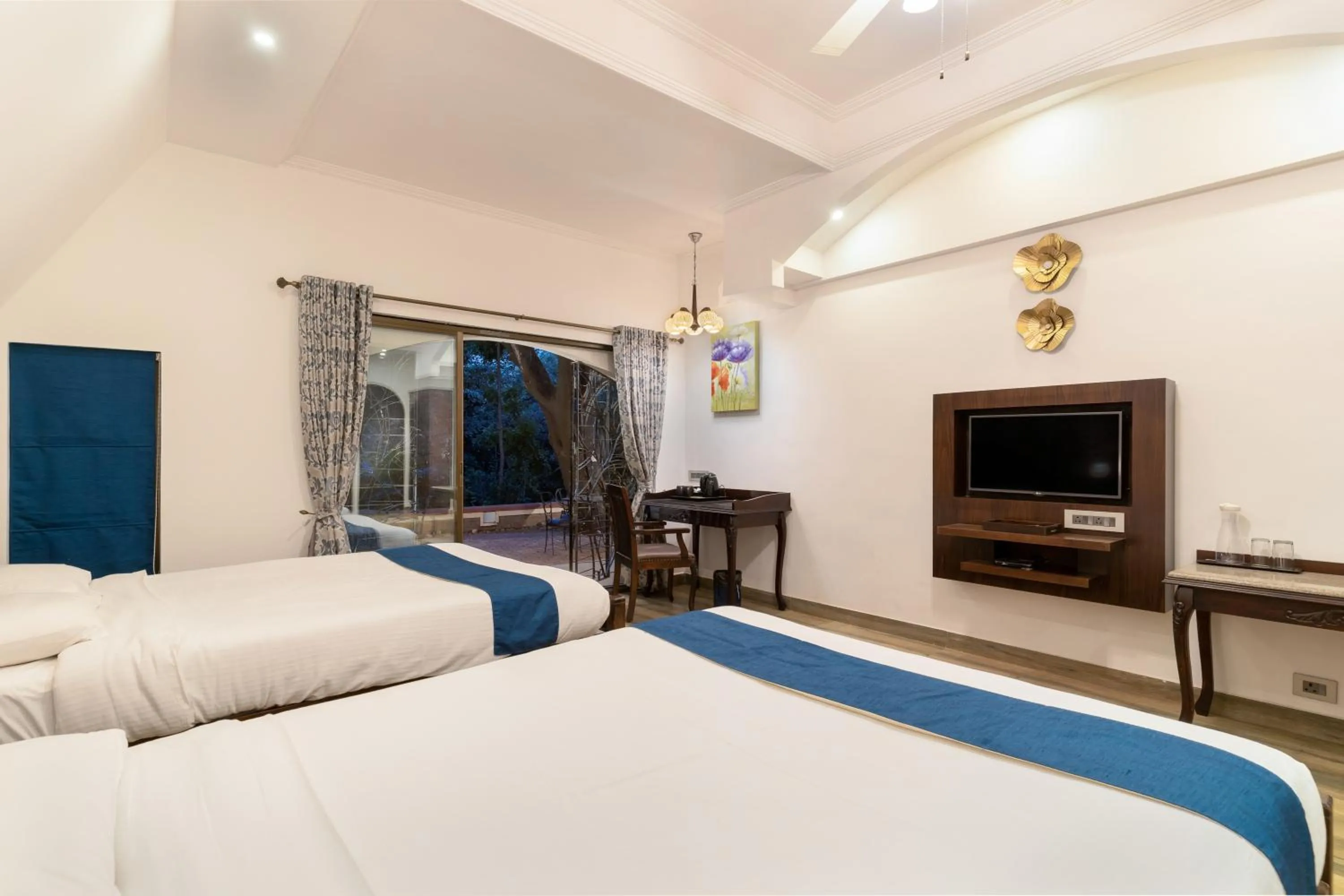 Bed in Valley View Grand Resort, Panhala - Premium Resort Hotel in Panhala