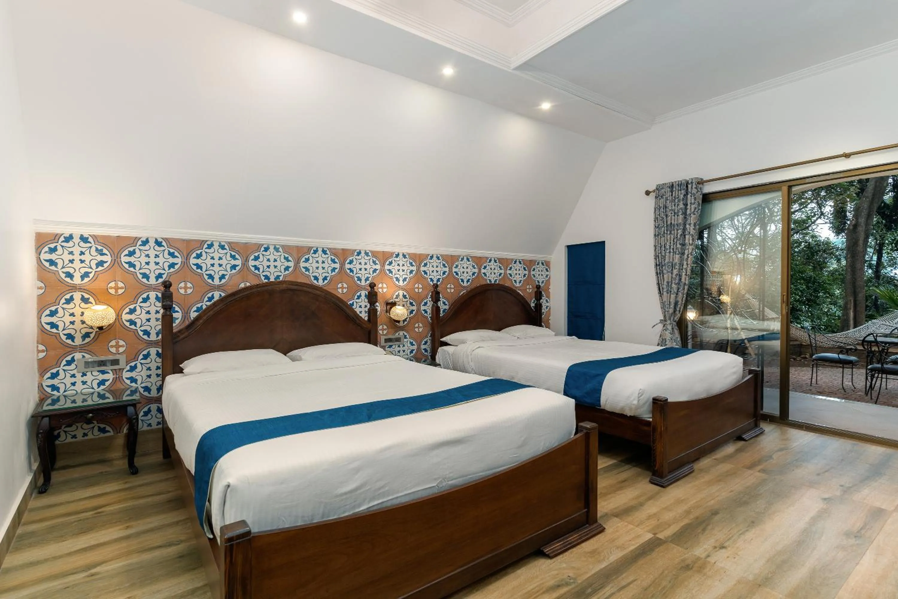 Bed in Valley View Grand Resort, Panhala - Premium Resort Hotel in Panhala