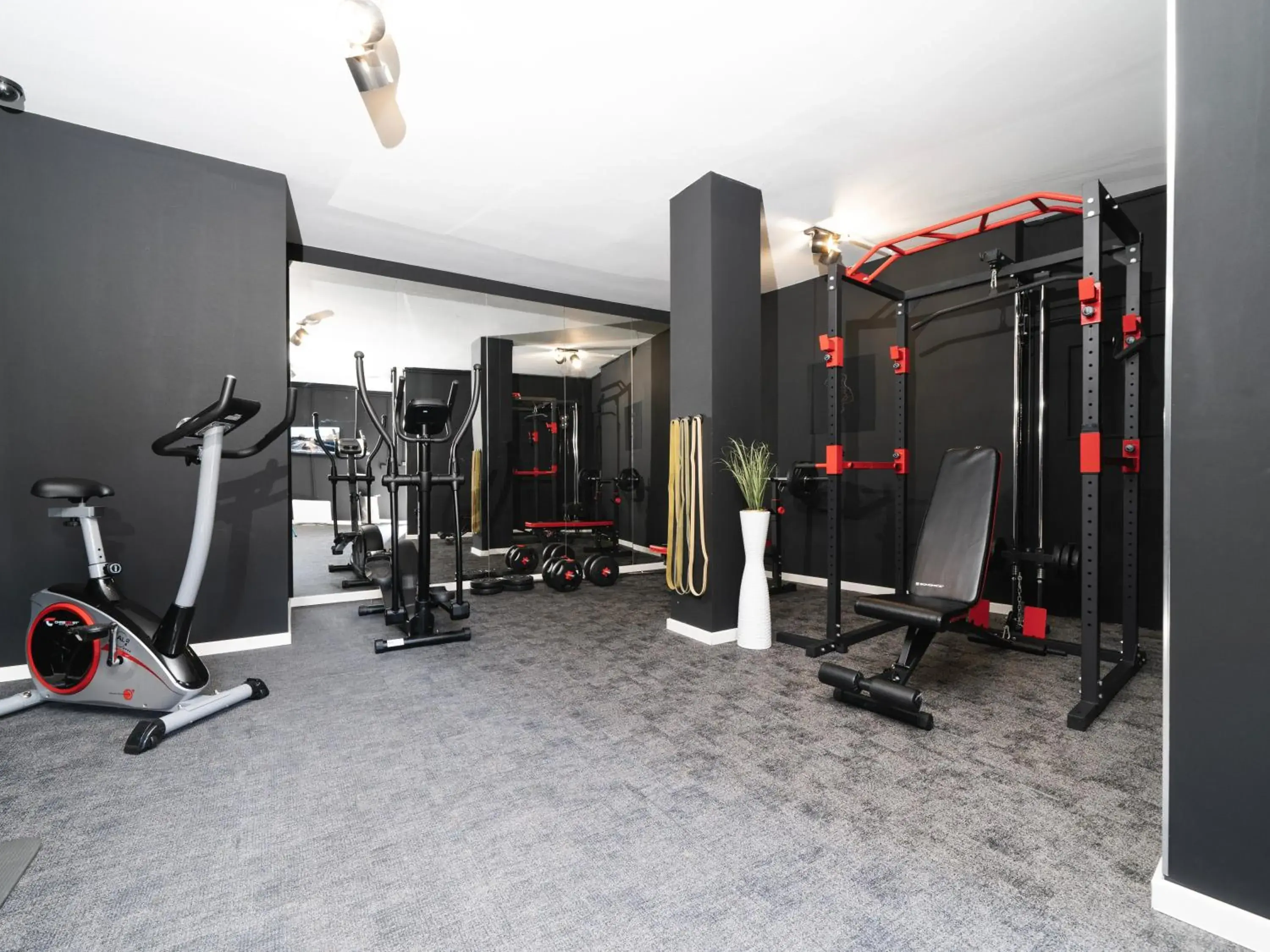 Fitness centre/facilities in JustStay Solingen Hotel & Apartments Fitness centre/facilities in JustStay Solingen Hotel & Apartments