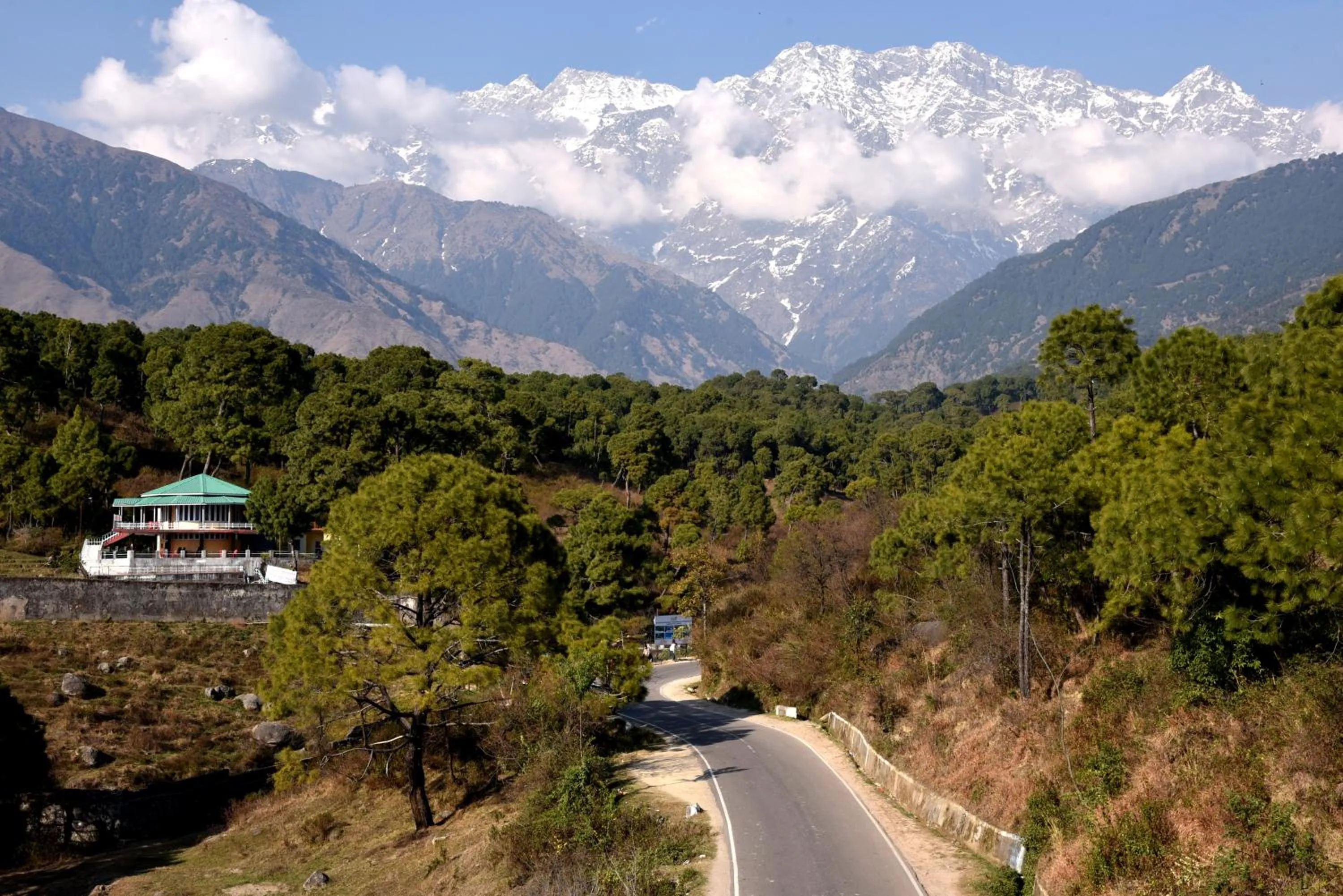 Mountain view in Mastiff Wildcrest Dharamshala Chamunda Devi Temple