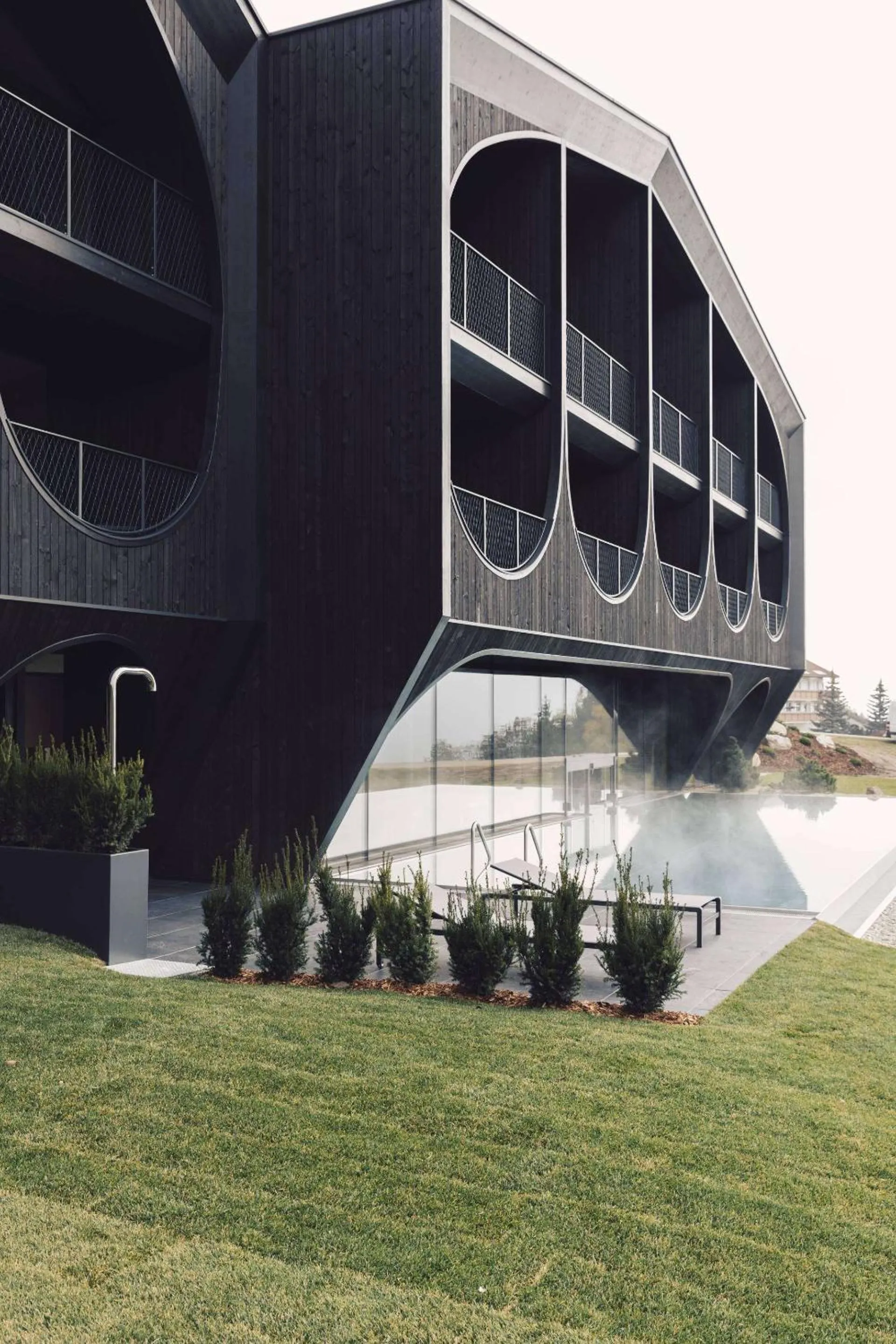 Garden view in Hotel Milla Montis