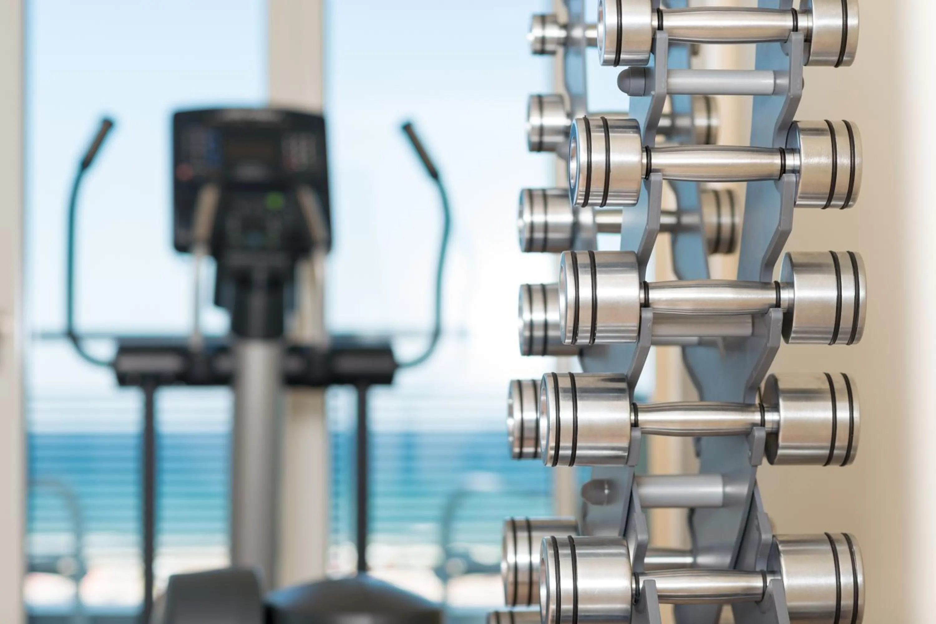 Fitness centre/facilities in Strand-Hotel Hübner