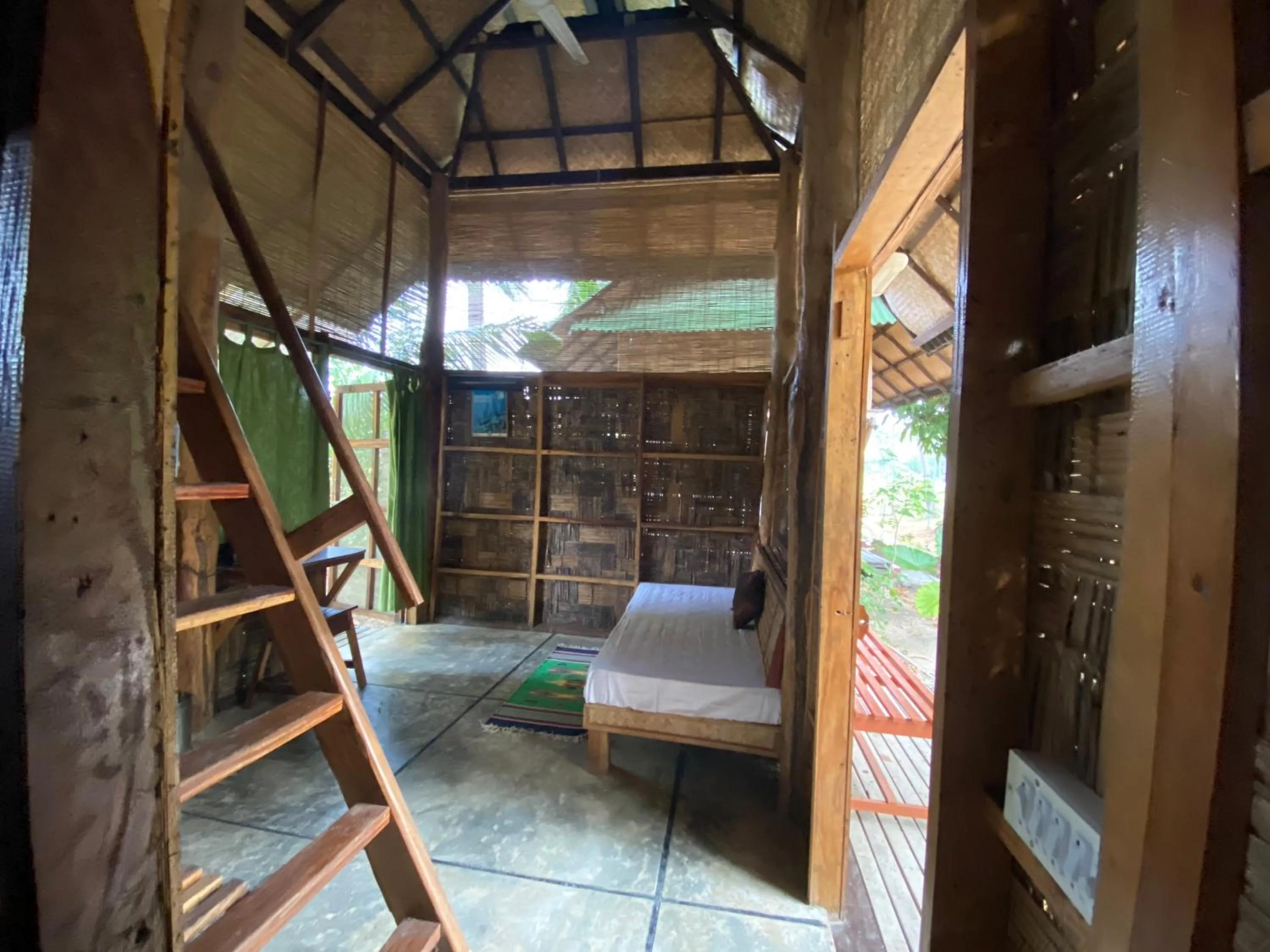 Living room in Emerald Gecko, Neil Island