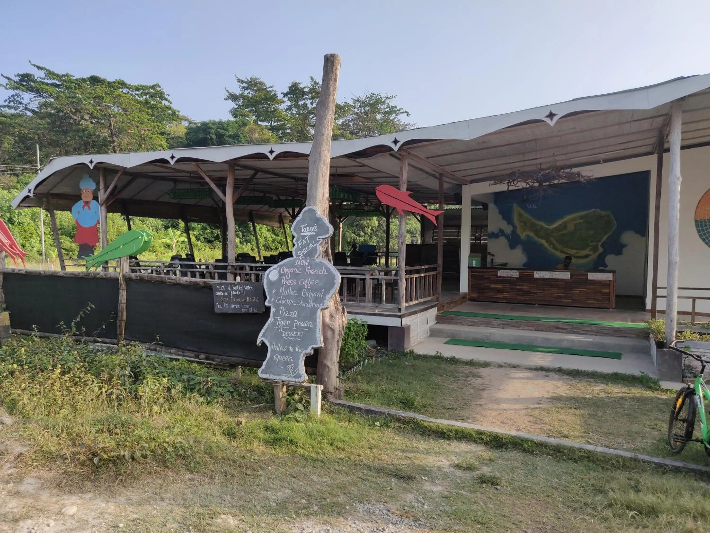 Property building in Emerald Gecko, Neil Island