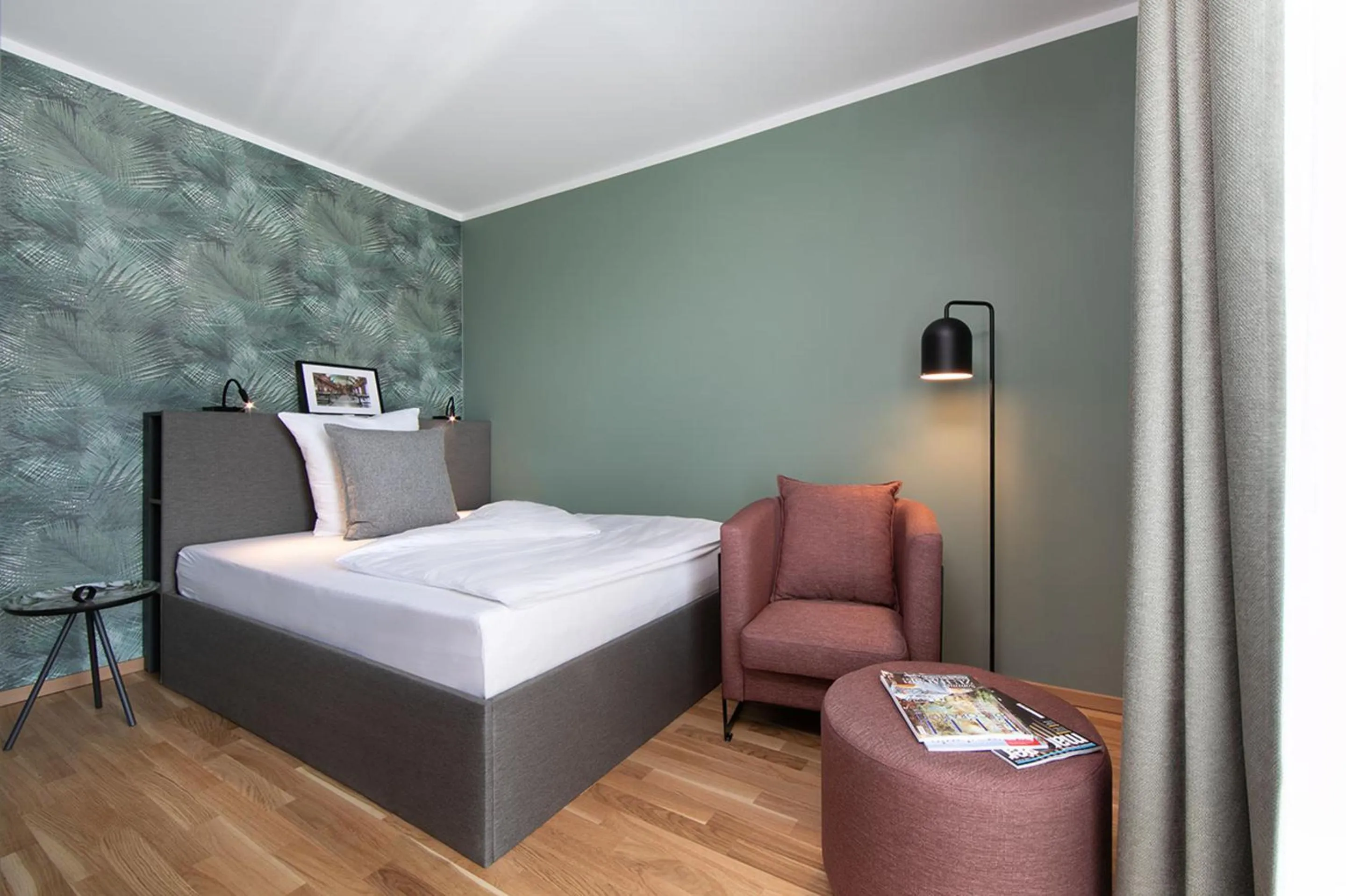 Bed in Brera Serviced Apartments Ulm