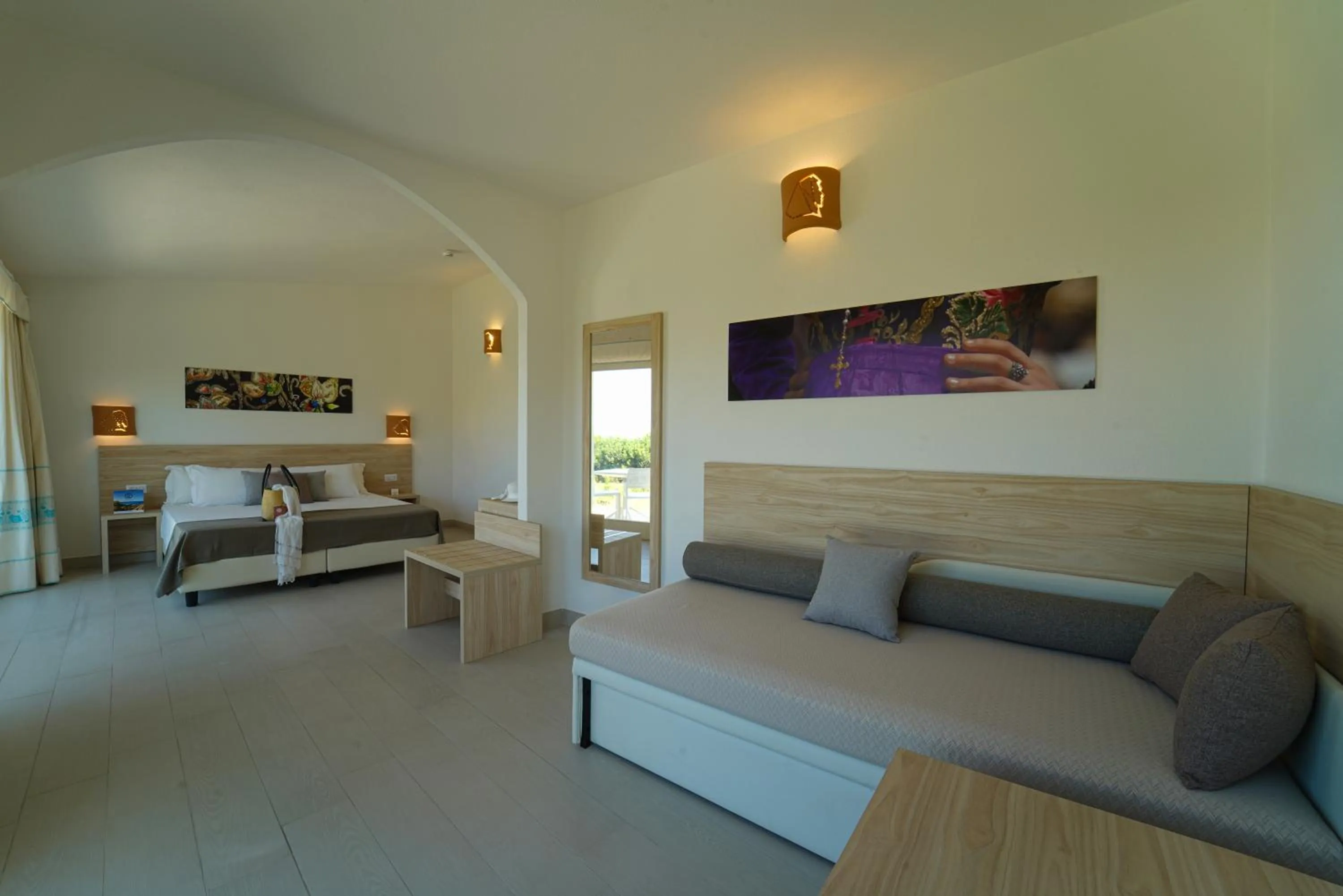 Seating area in GH Santina Resort & SPA