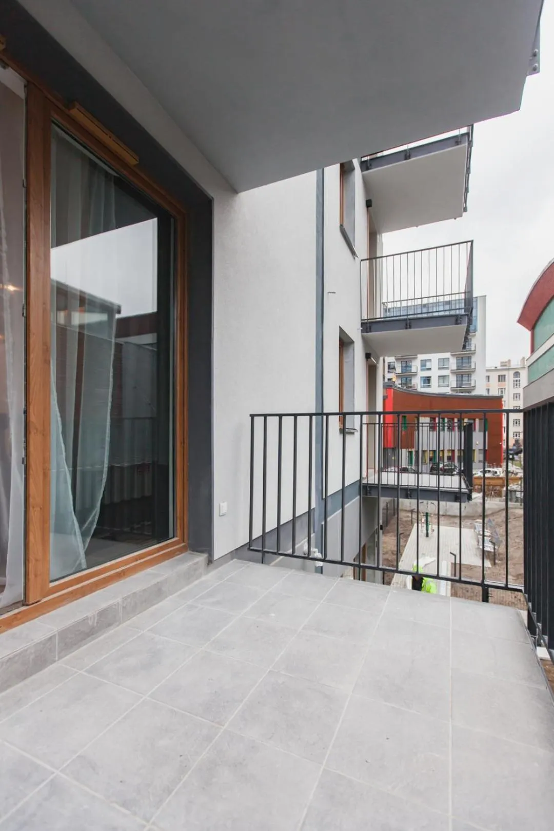 Balcony/Terrace in City Break Atelier Praga Apartamenty