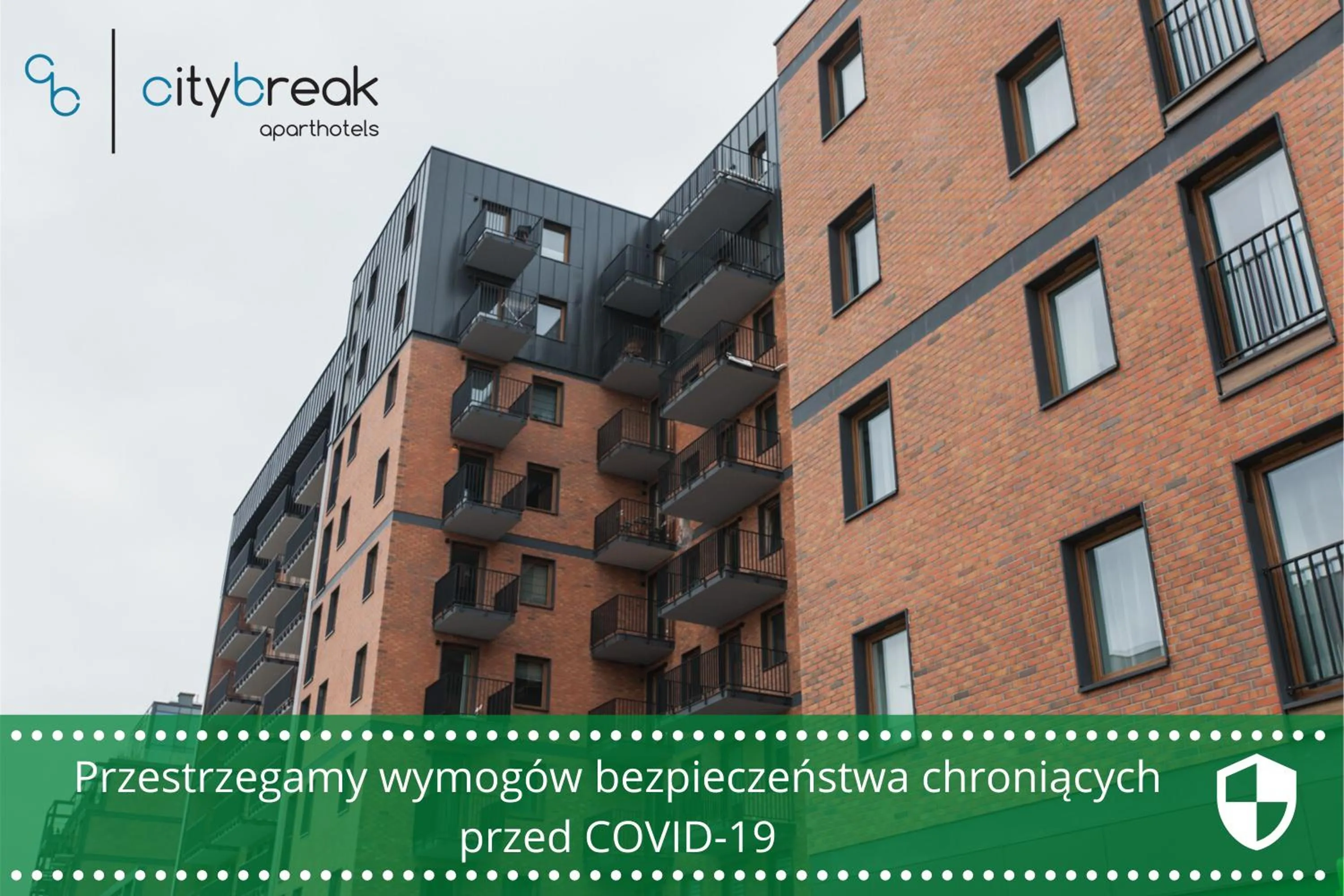 Property building in City Break Atelier Praga Apartamenty