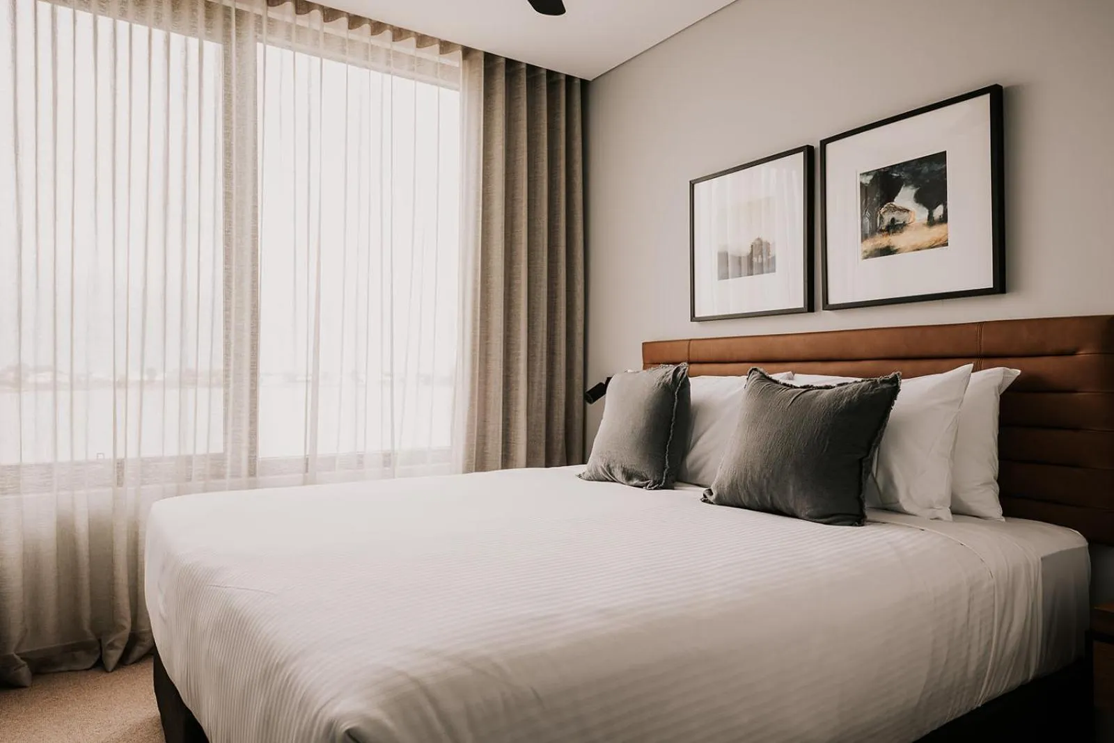 Bed in The Sebel Yarrawonga Silverwoods