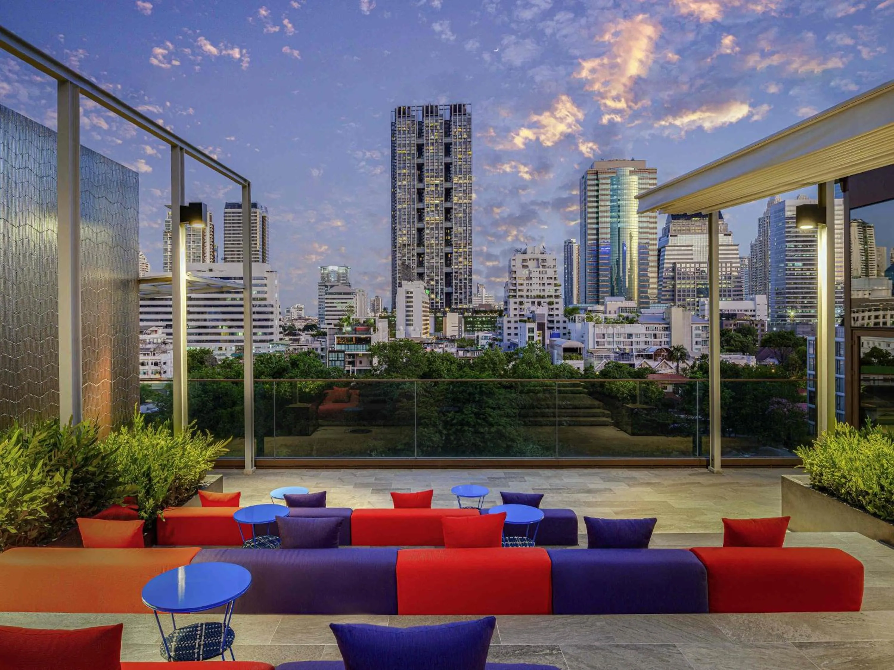 Property building in ibis Styles Bangkok Silom