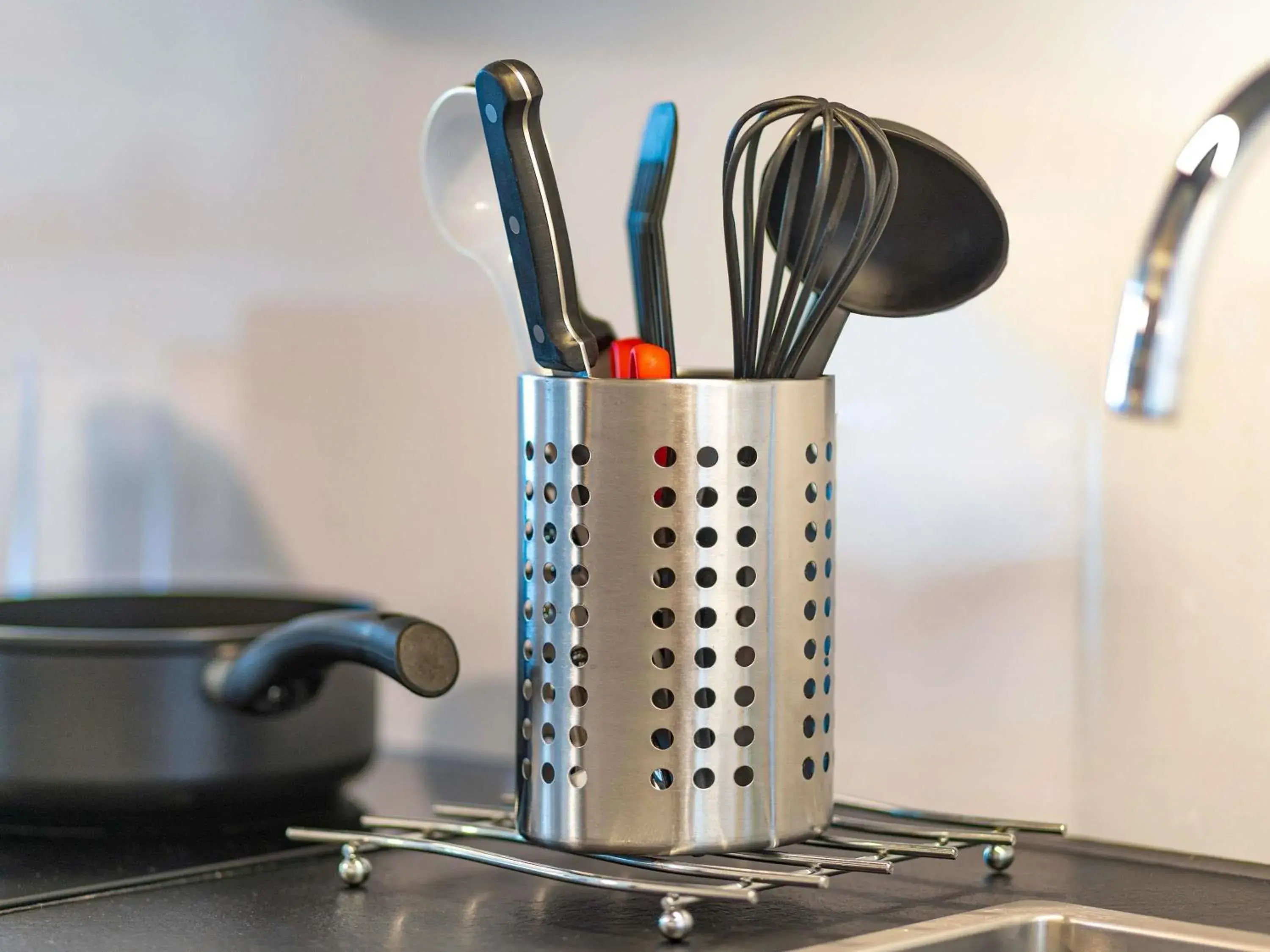 Bedroom in Aparthotel Adagio Access Freiburg Bedroom in Aparthotel Adagio Access Freiburg