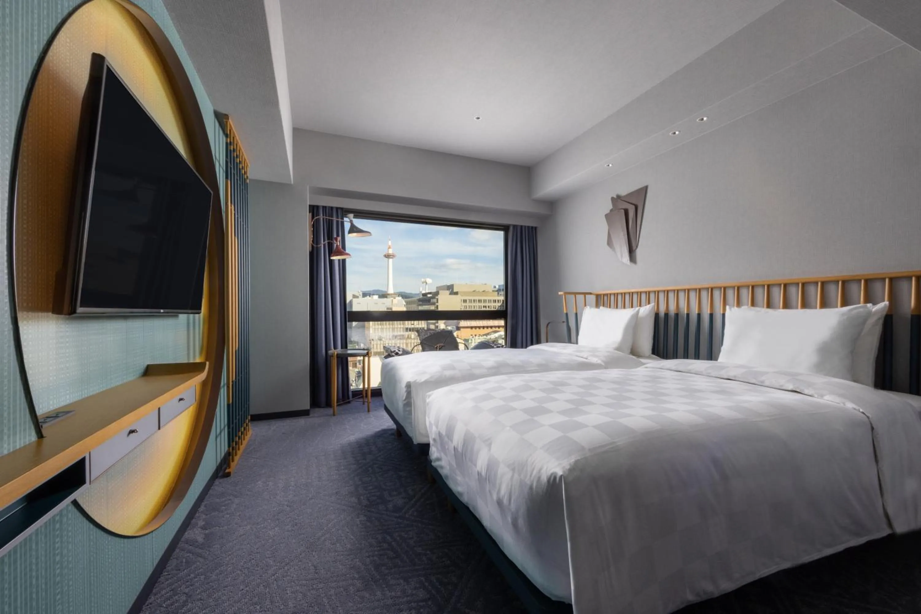 Photo of the whole room, Bed in Mercure Kyoto Station