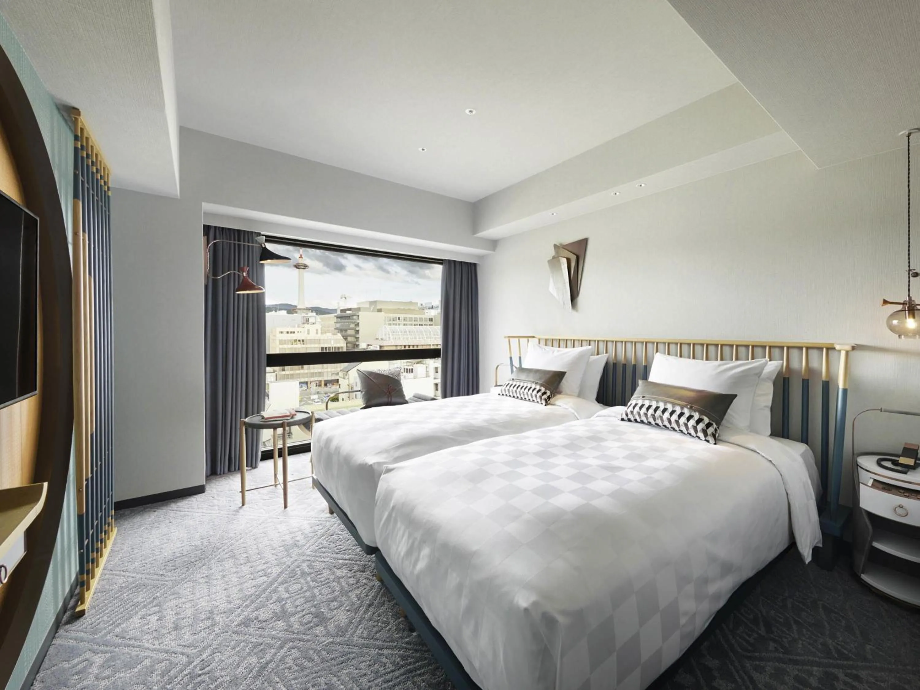 Bedroom, Bed in Mercure Kyoto Station