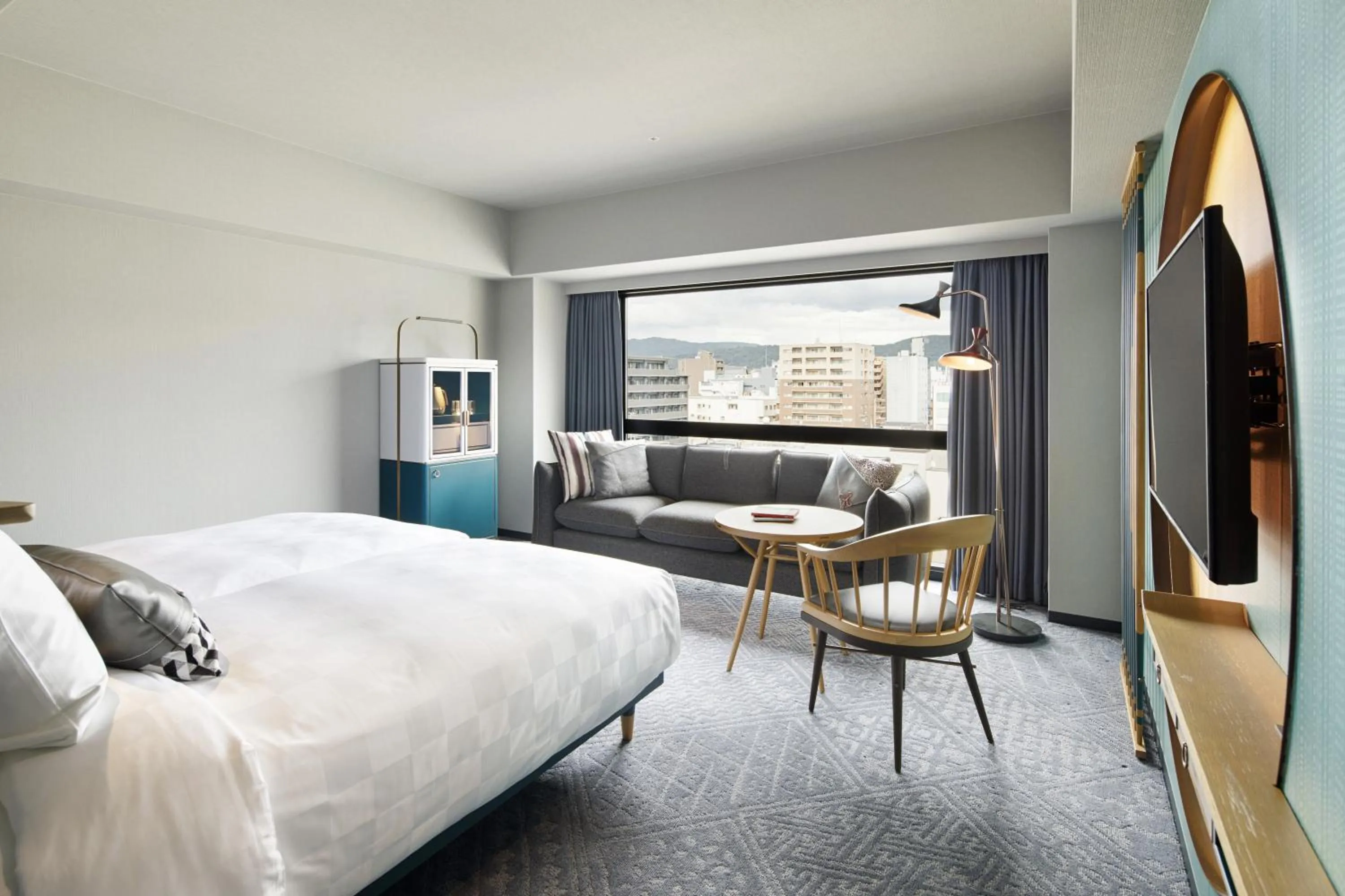 Photo of the whole room, Bed in Mercure Kyoto Station