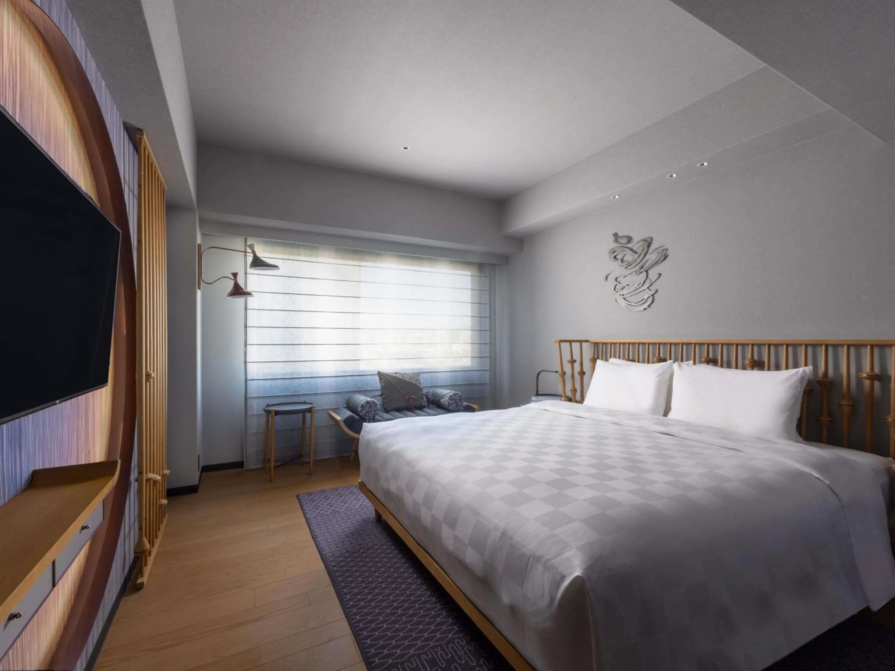 Bedroom, Bed in Mercure Kyoto Station