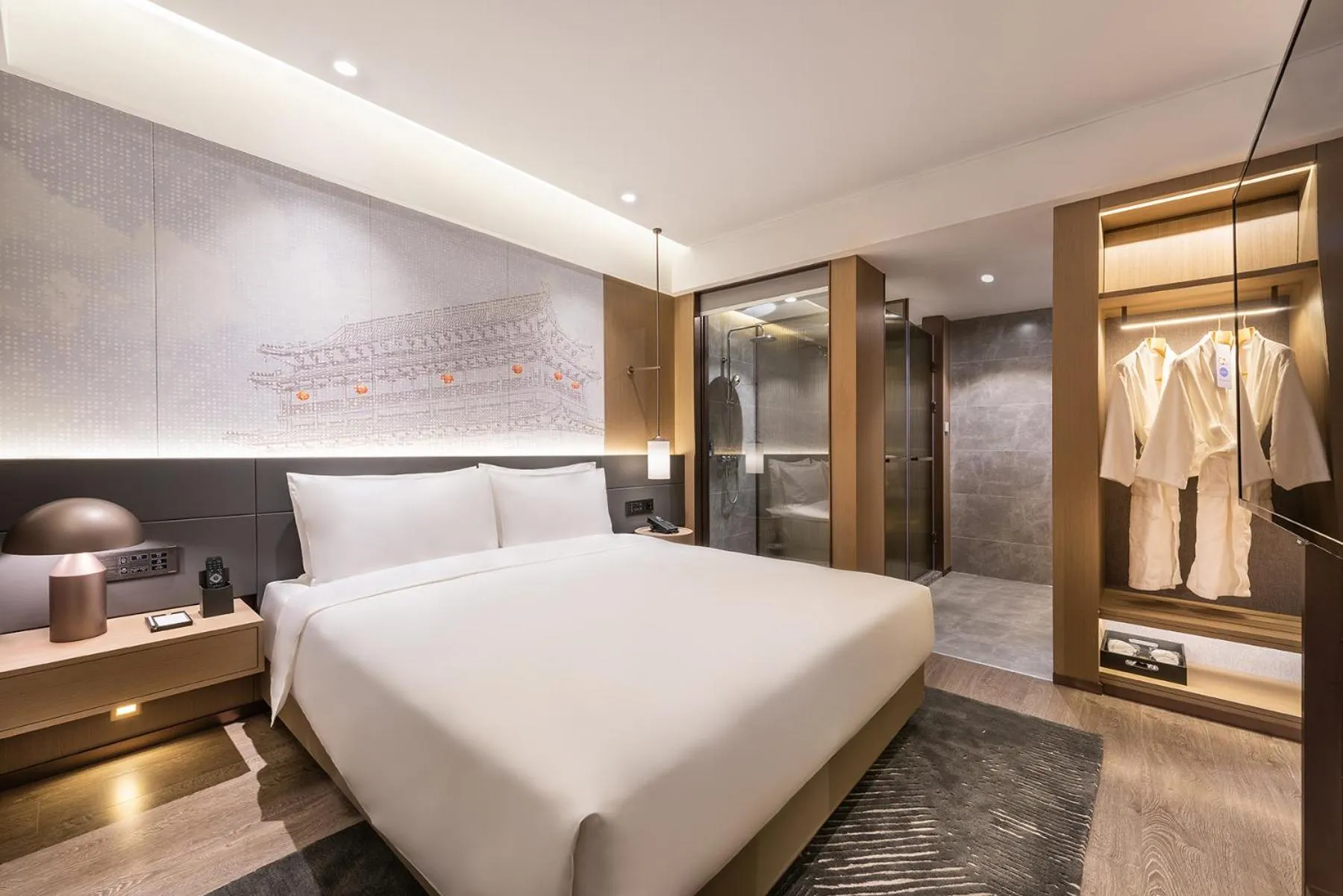 Photo of the whole room, Bed in Novotel Xi'an The Bell Tower