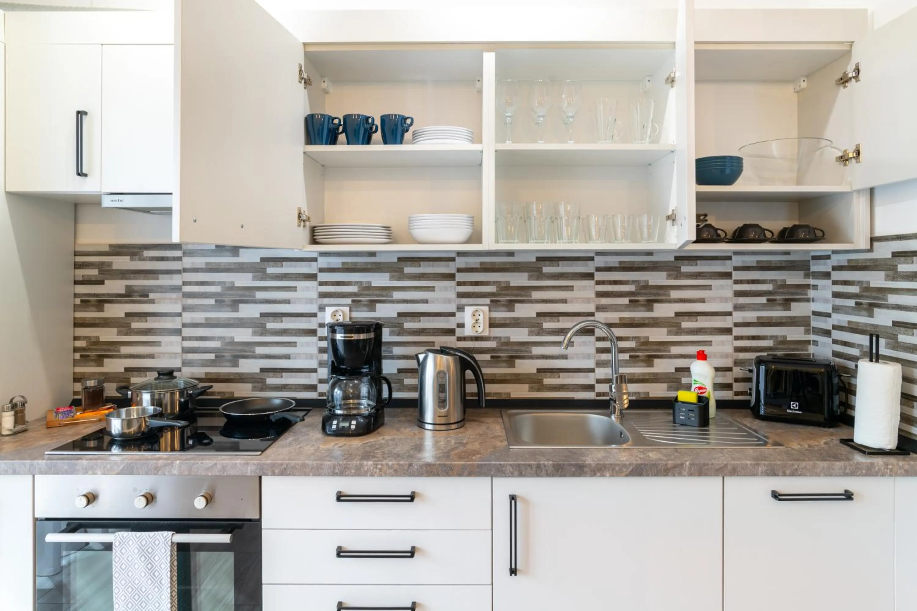 Coffee/tea facilities in TCI Apartments