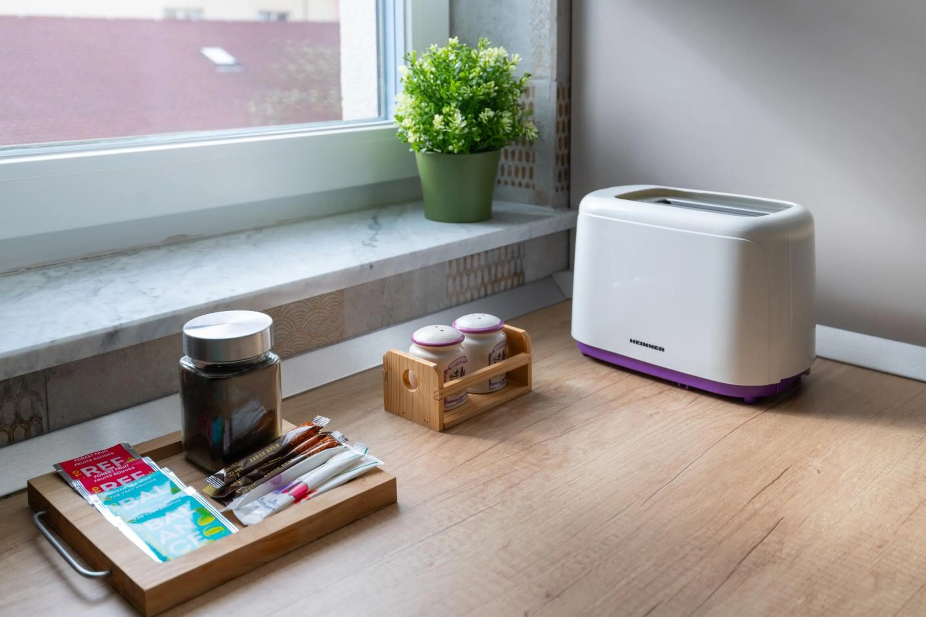 Coffee/tea facilities in TCI Apartments