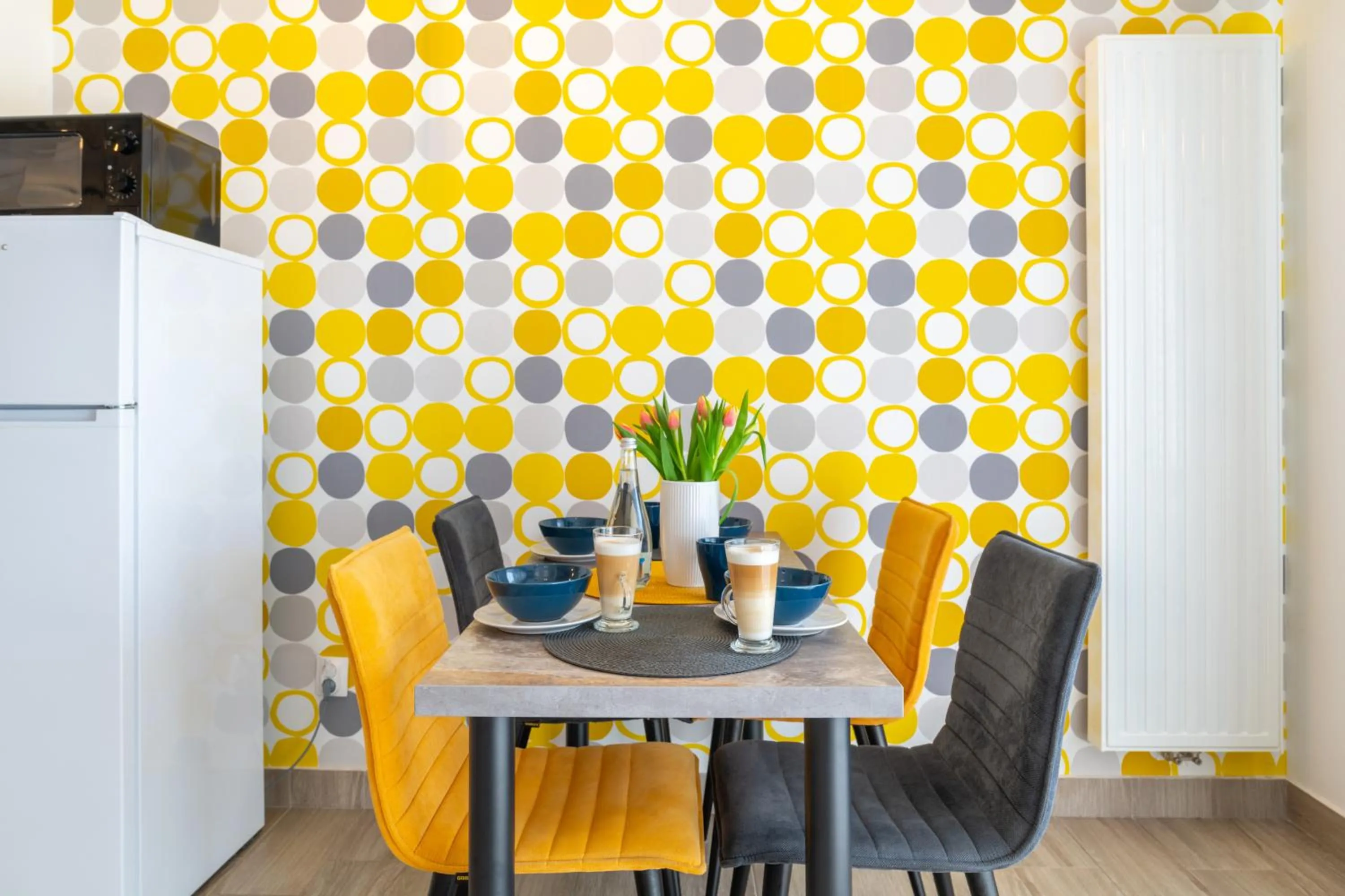 Dining area in TCI Apartments