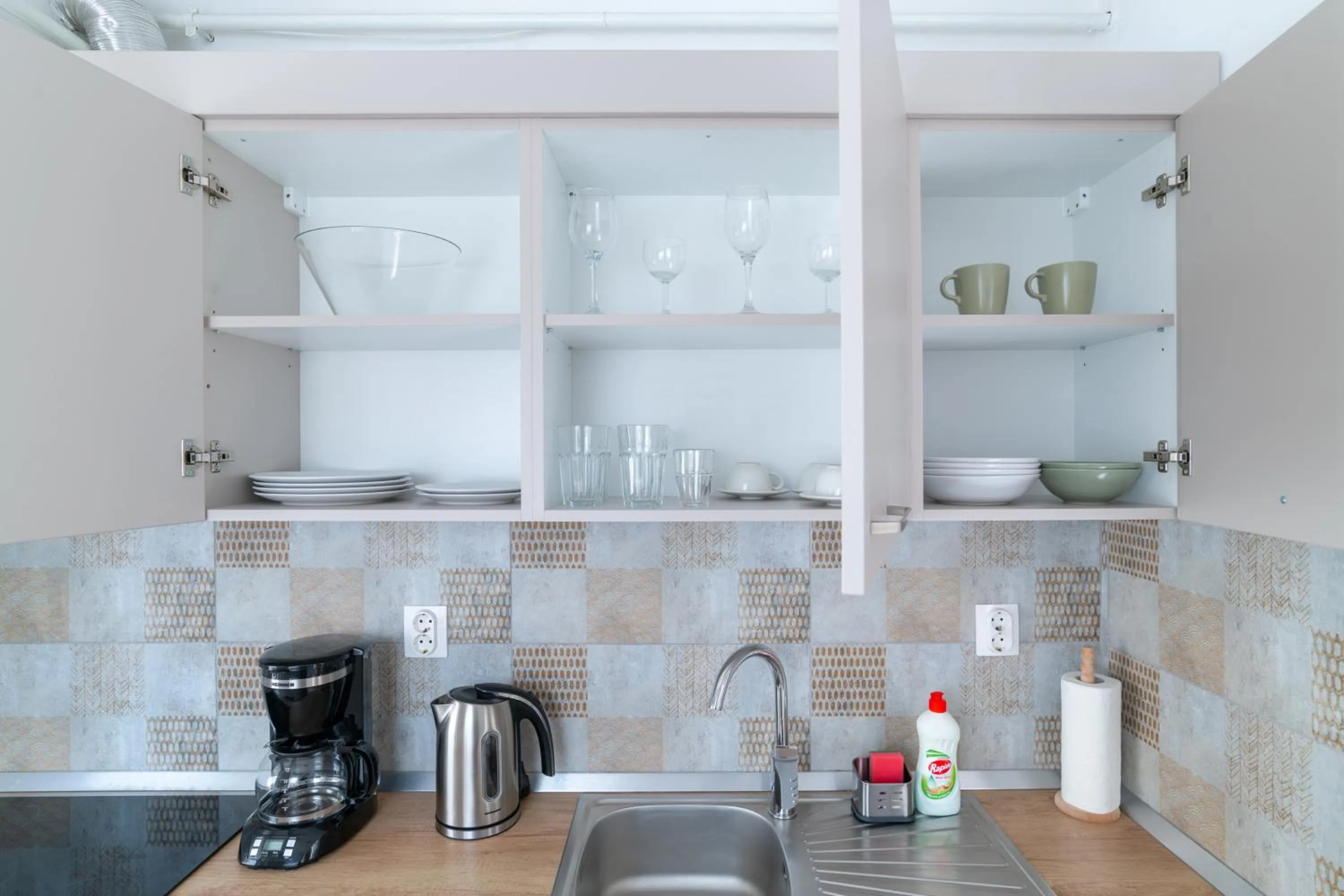 Coffee/tea facilities in TCI Apartments