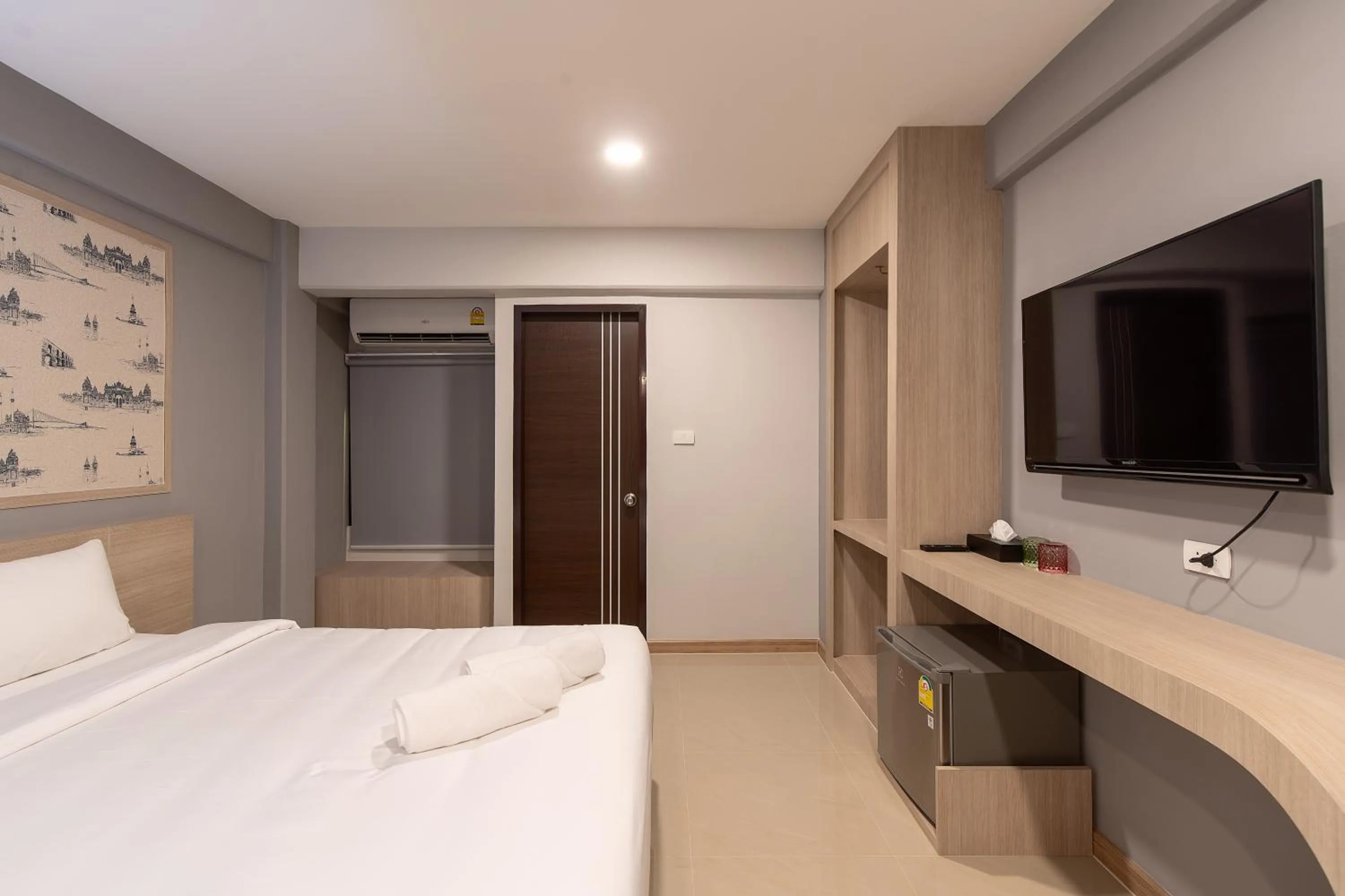 Bed in PLAAI Play Hotel