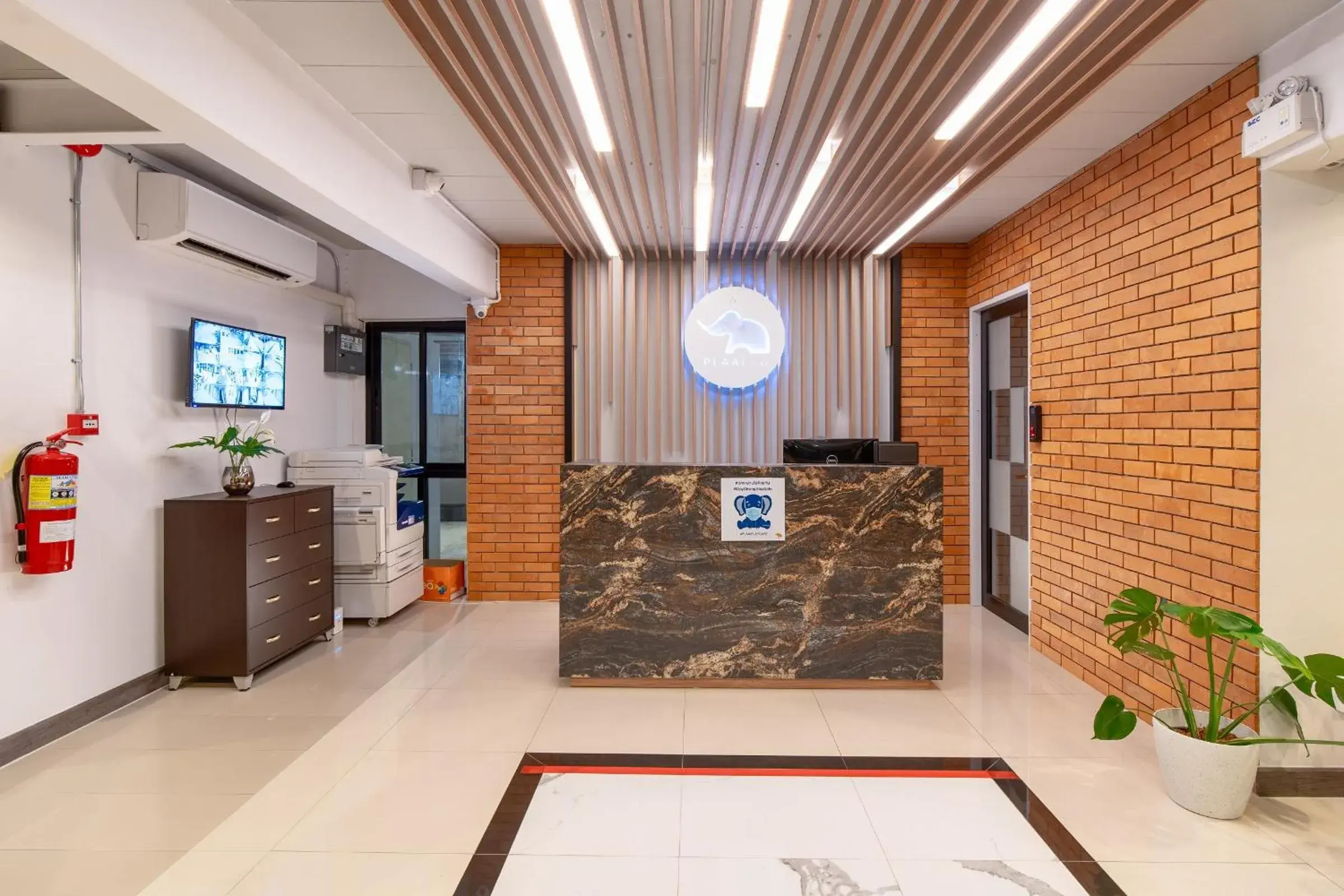 Lobby or reception in PLAAI Play Hotel Lobby or reception in PLAAI Play Hotel