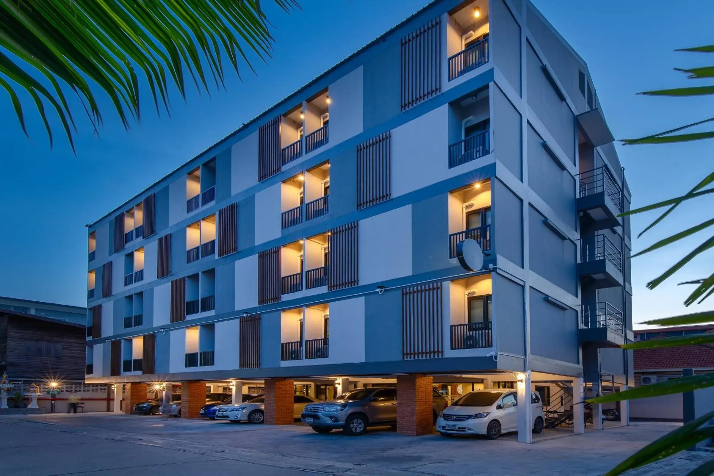 Facade/entrance in PLAAI Play Hotel Facade/entrance in PLAAI Play Hotel