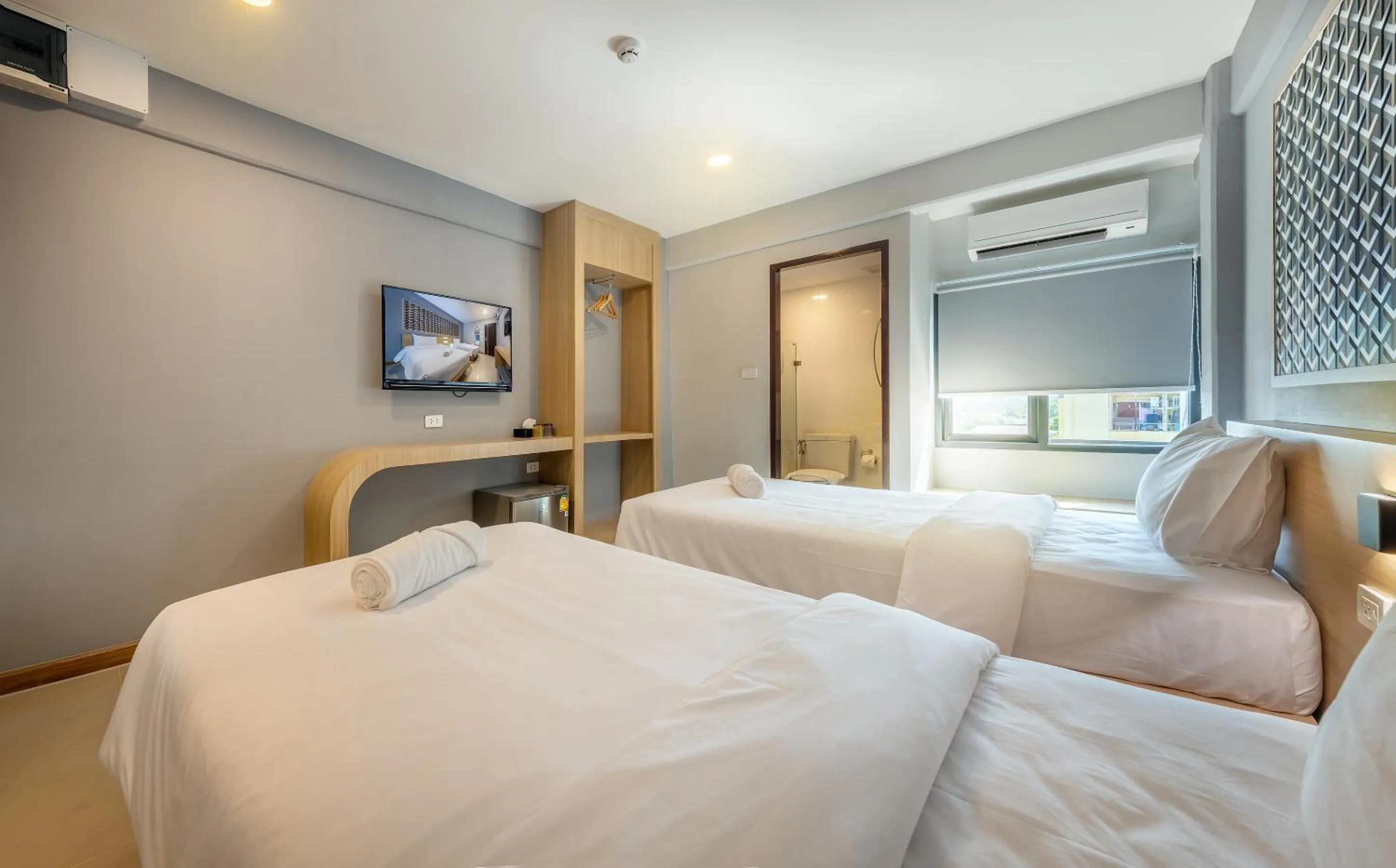 Bed in PLAAI Play Hotel