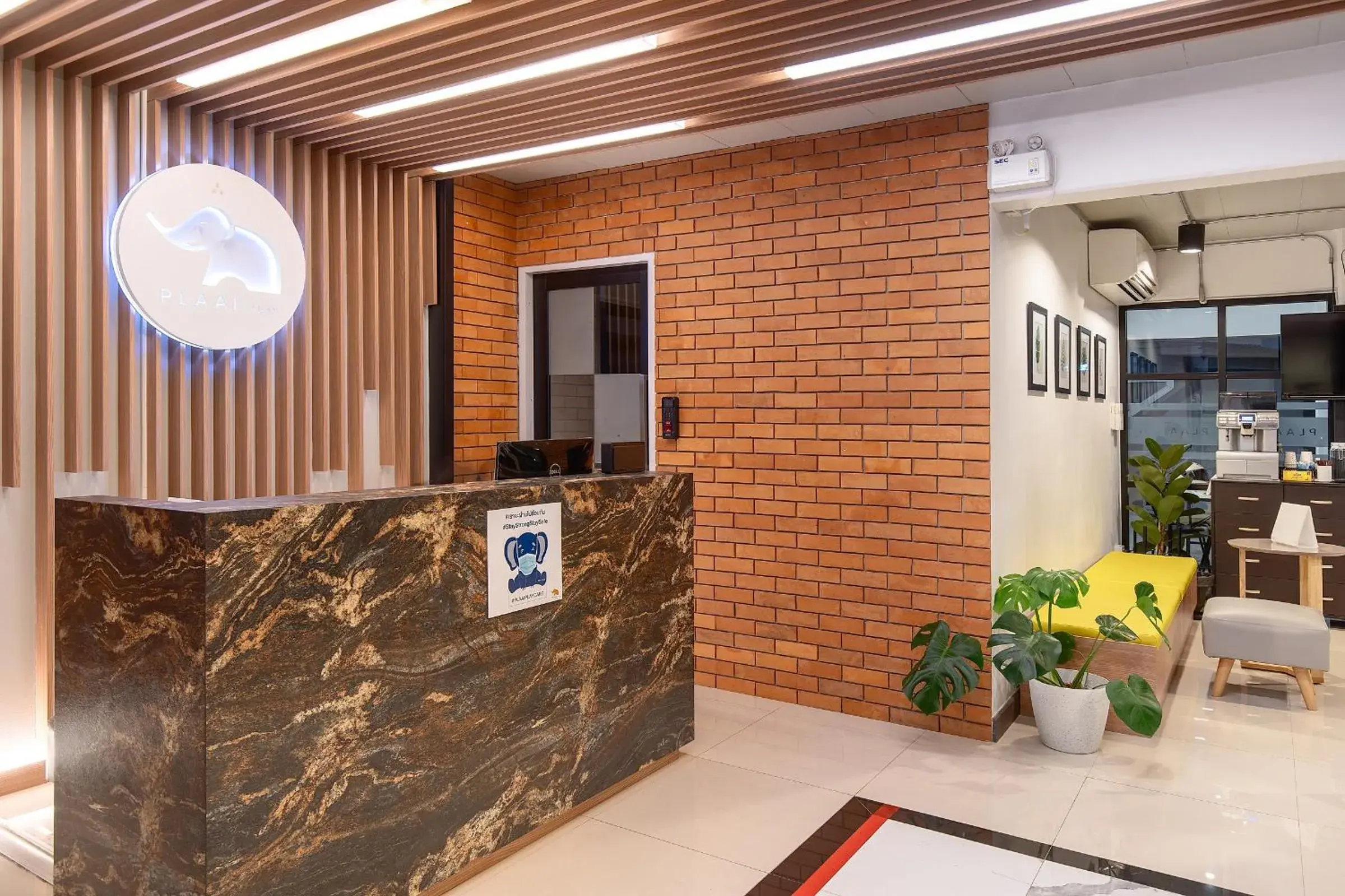 Lobby or reception in PLAAI Play Hotel Lobby or reception in PLAAI Play Hotel