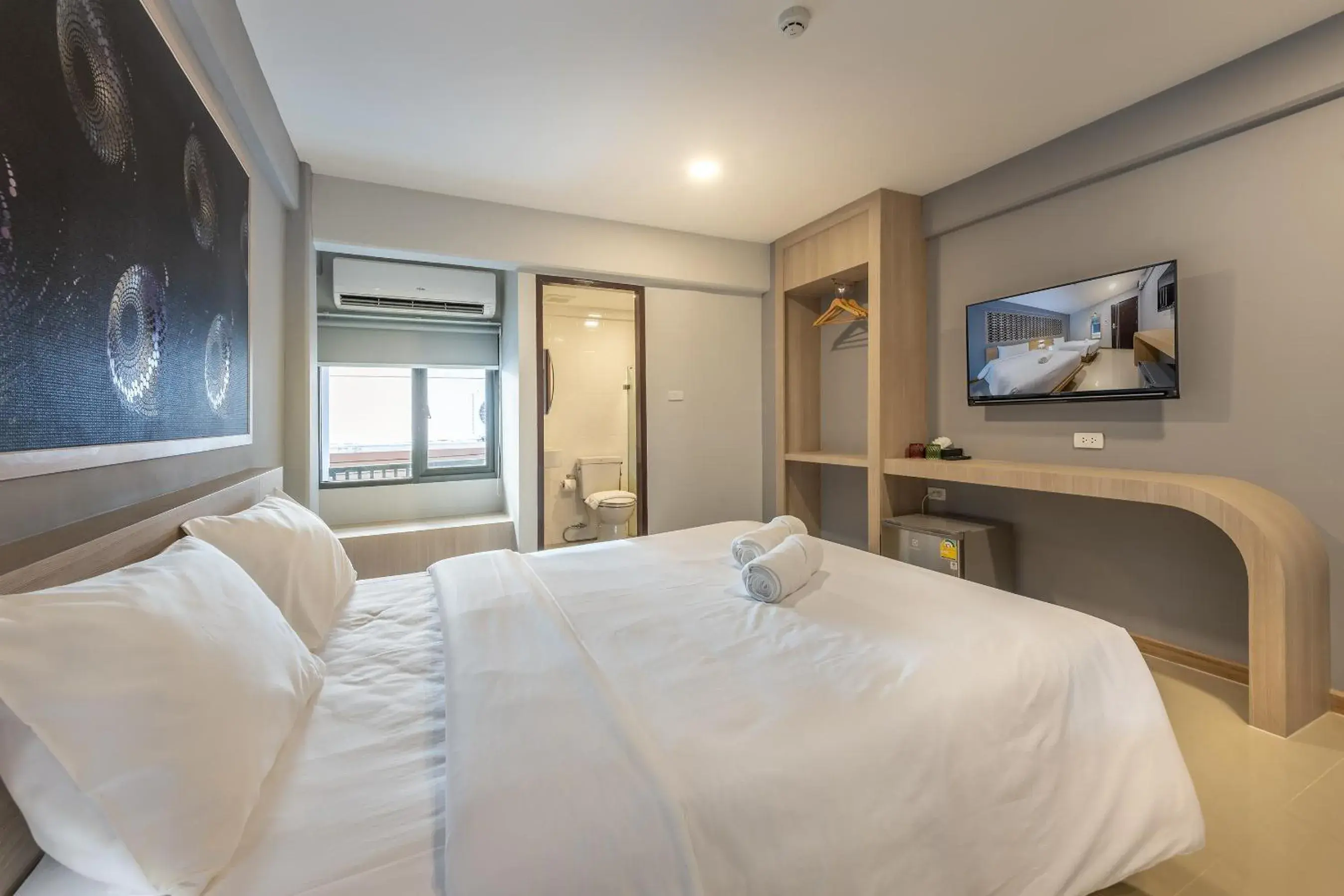 Bed in PLAAI Play Hotel Bed in PLAAI Play Hotel