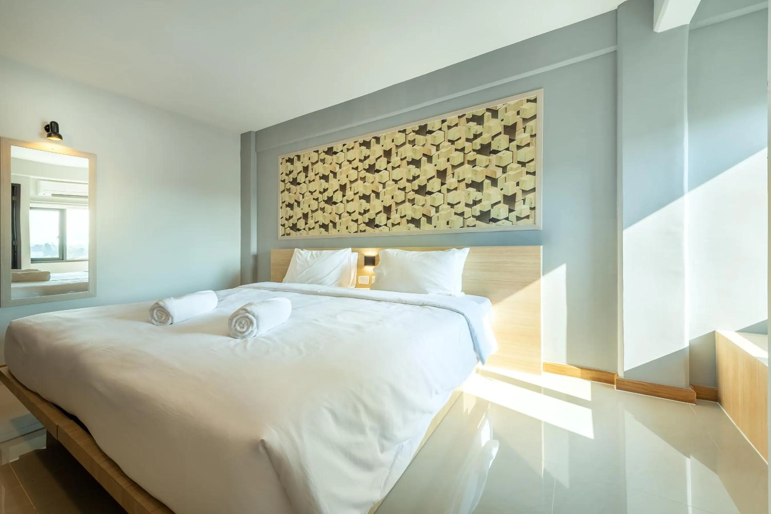 Bed in PLAAI Play Hotel