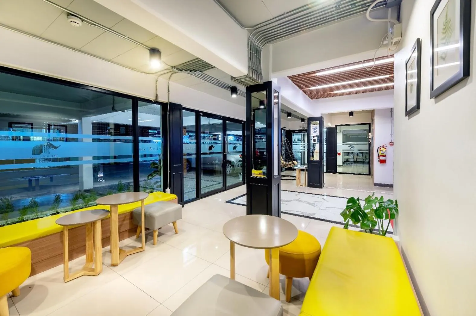 Lobby or reception in PLAAI Play Hotel