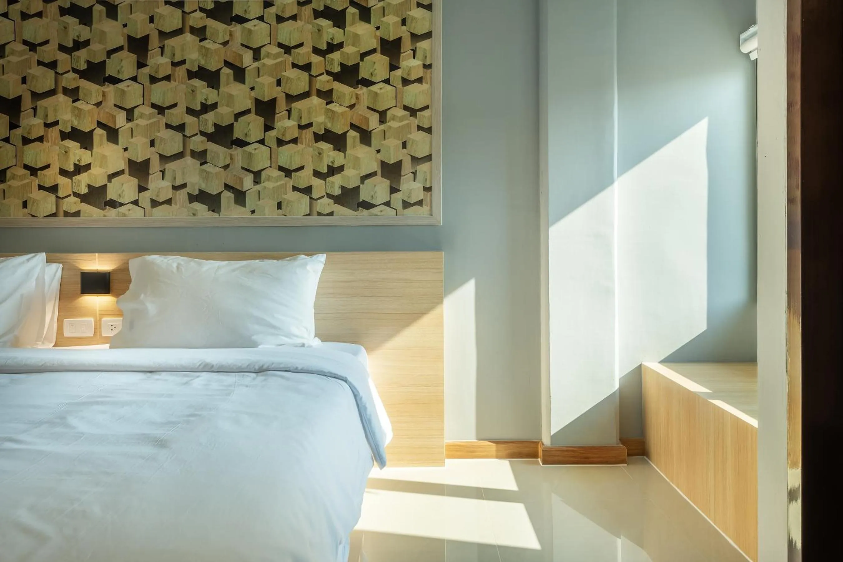 Bed in PLAAI Play Hotel