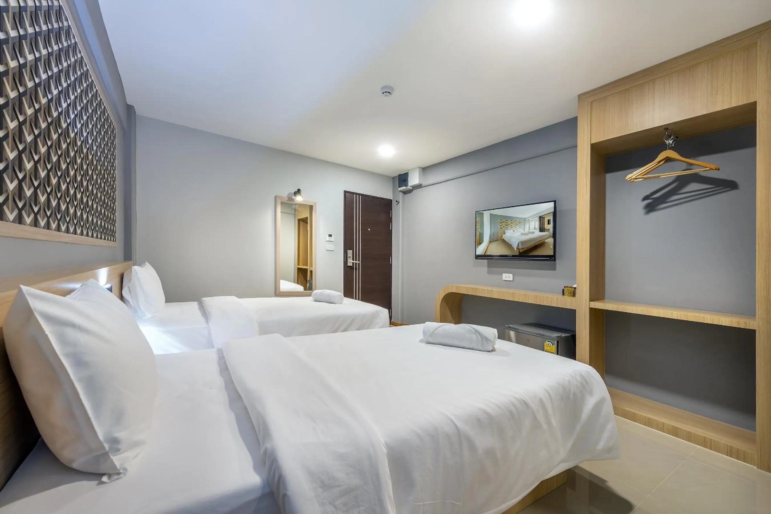 Bed in PLAAI Play Hotel