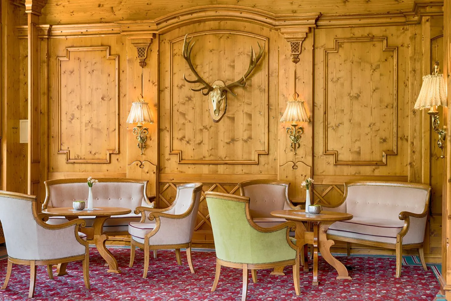 Seating area in Ringhotel Mönch`s Waldhotel