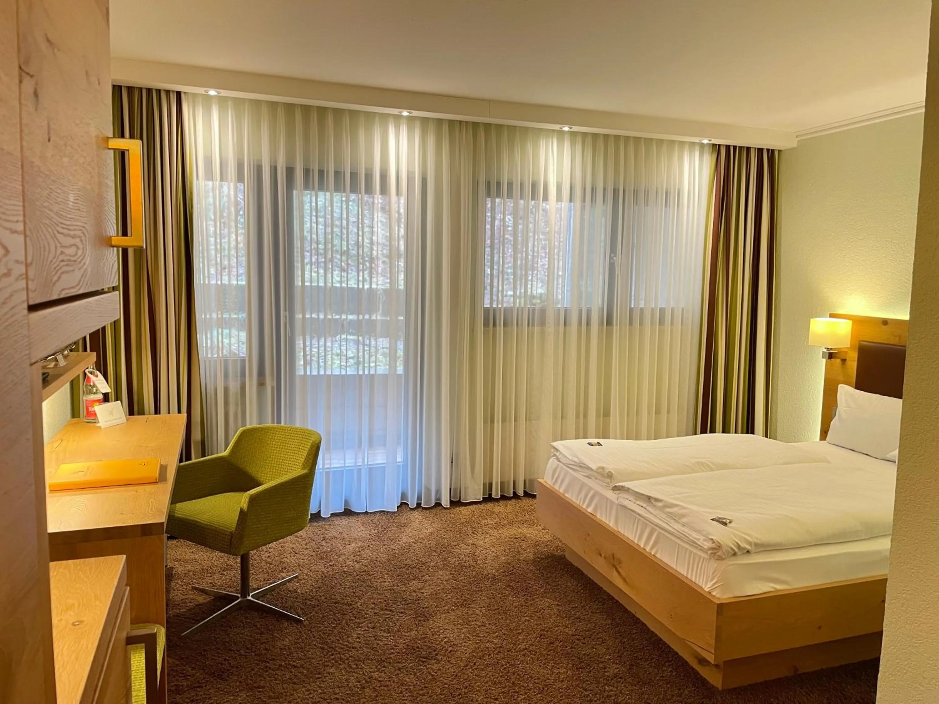 Bed in Ringhotel Mönch`s Waldhotel