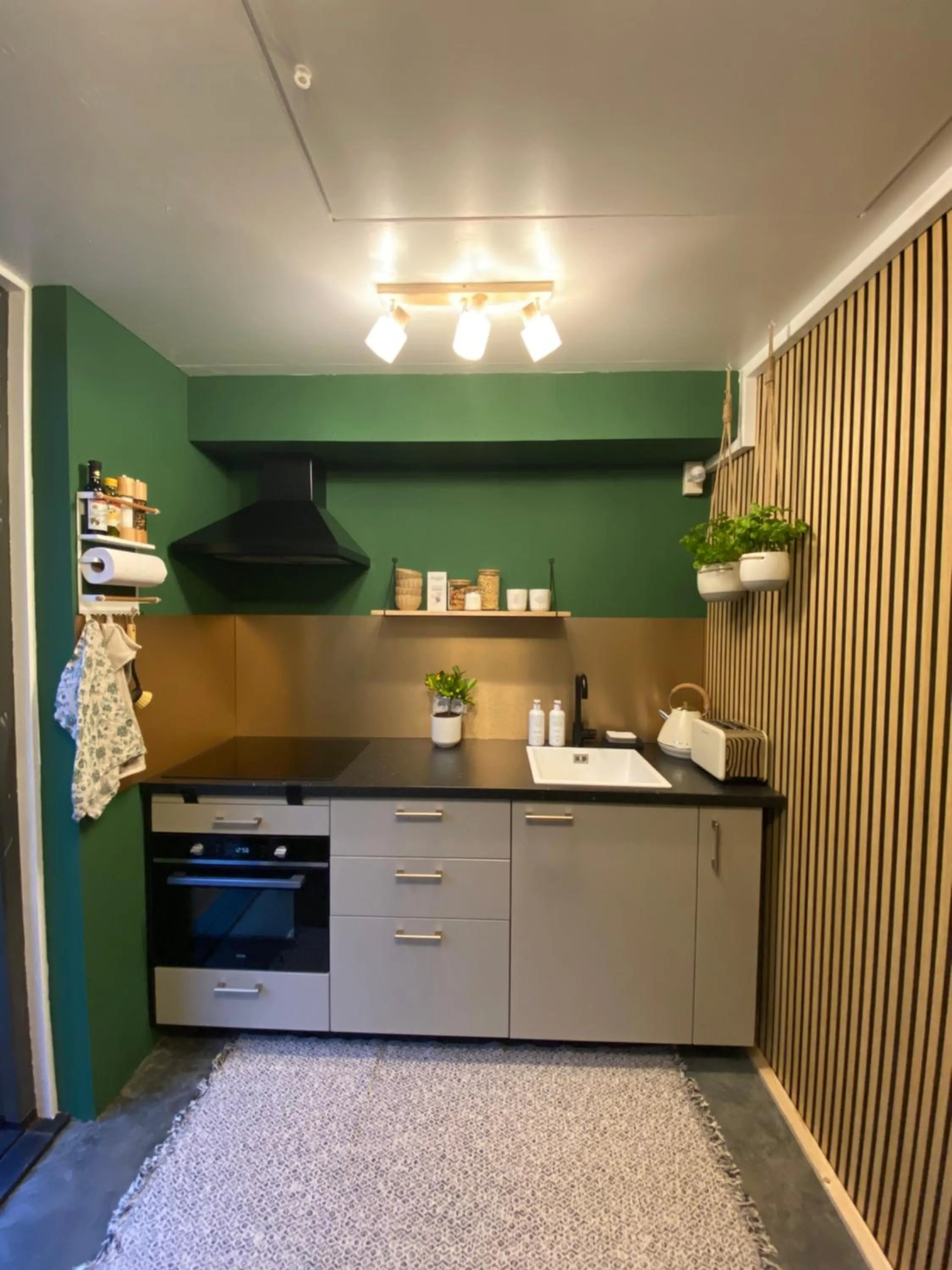 Kitchen or kitchenette in ForRest Suites