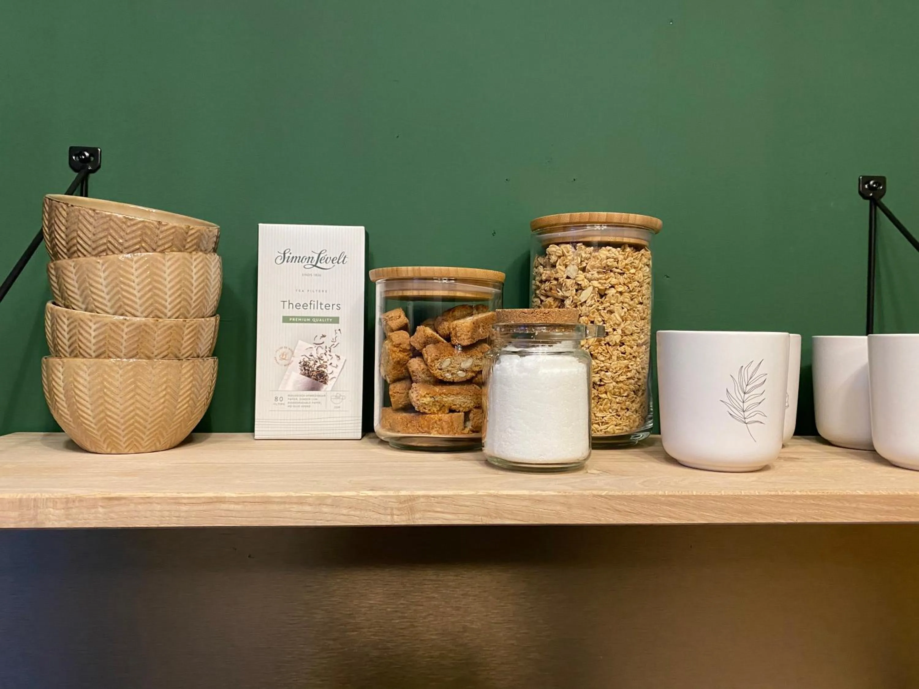 Kitchen or kitchenette in ForRest Suites